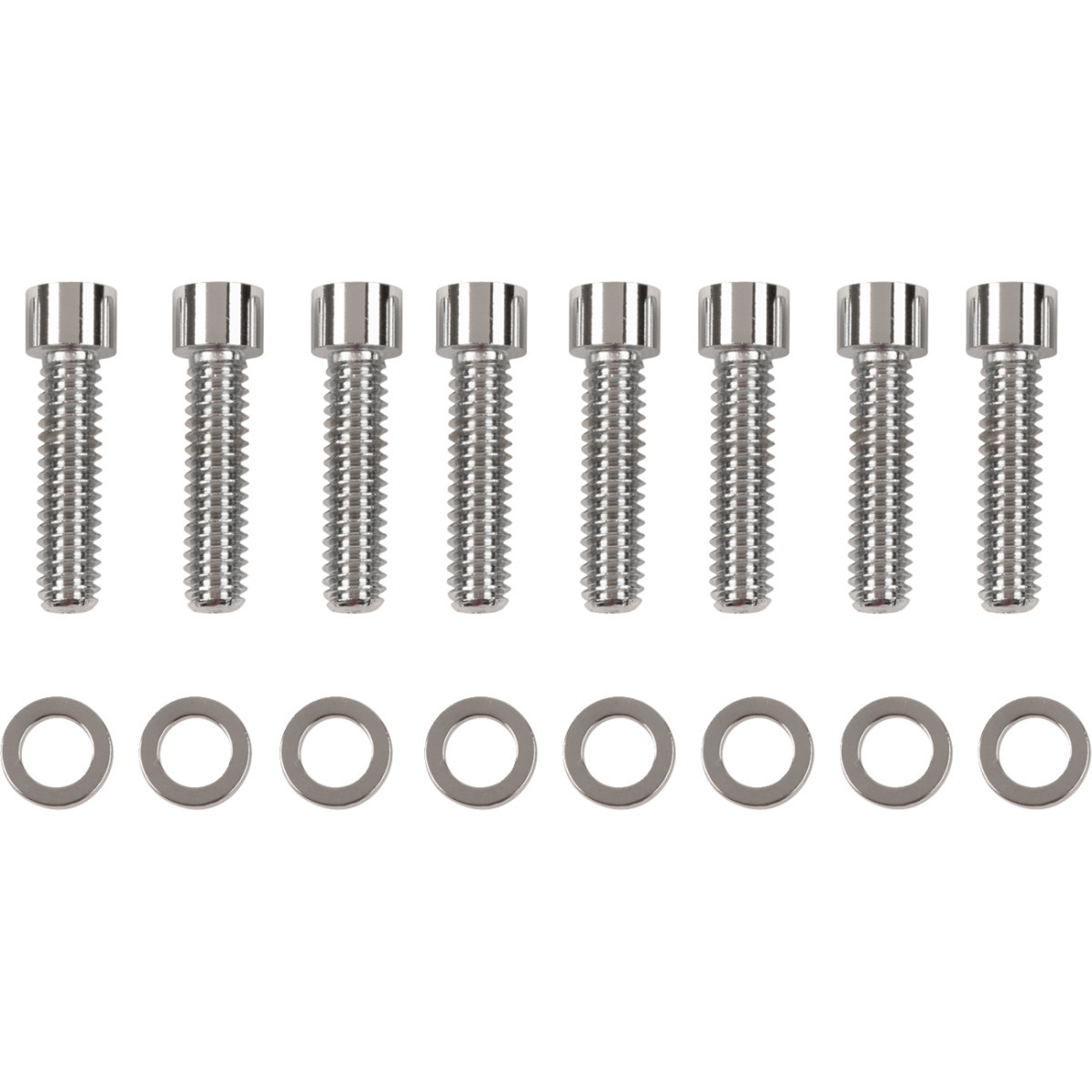 Drag Specialties - Bolt Kit - Lifter Base - Socket-Head - Smooth - '99-'17 Twin Cam