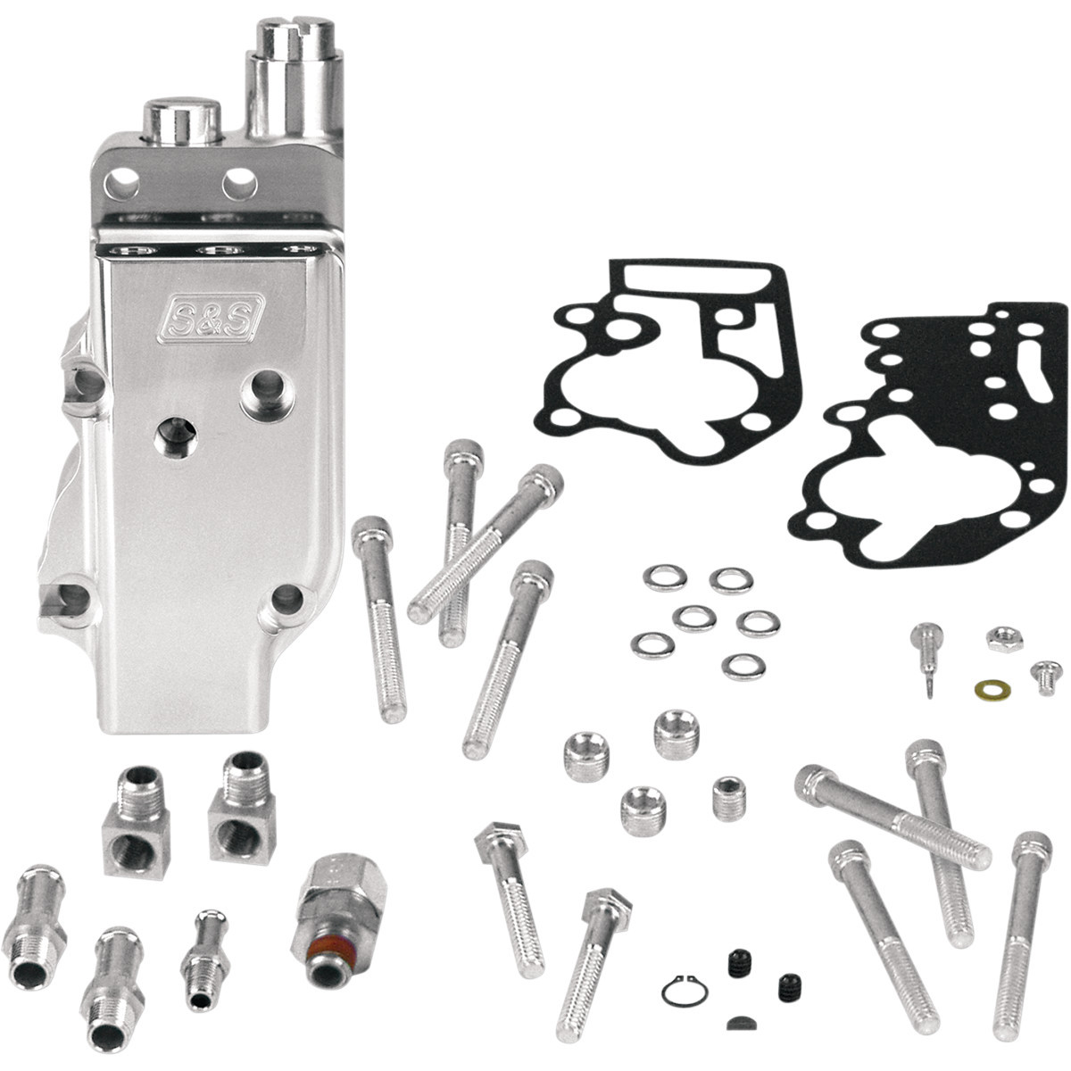 S&S Cycle #31-6200 - Billet Oil Pump - Standard Cover - '36-'69 Big Twin
