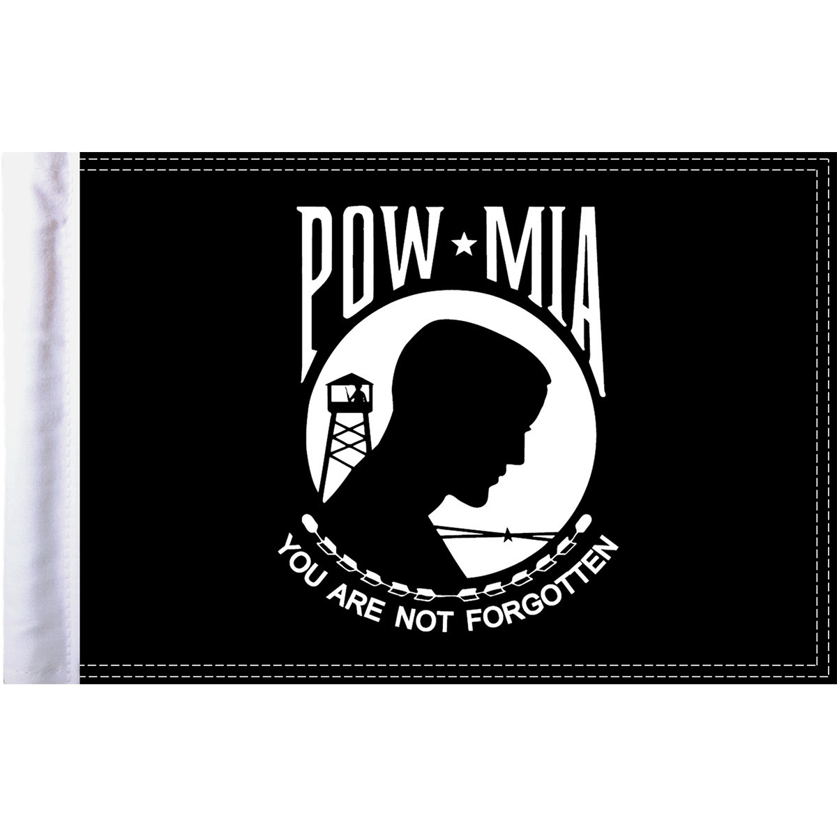 PRO PAD #FLG-POW15 - POW-MIA Flag - 10" x 15"