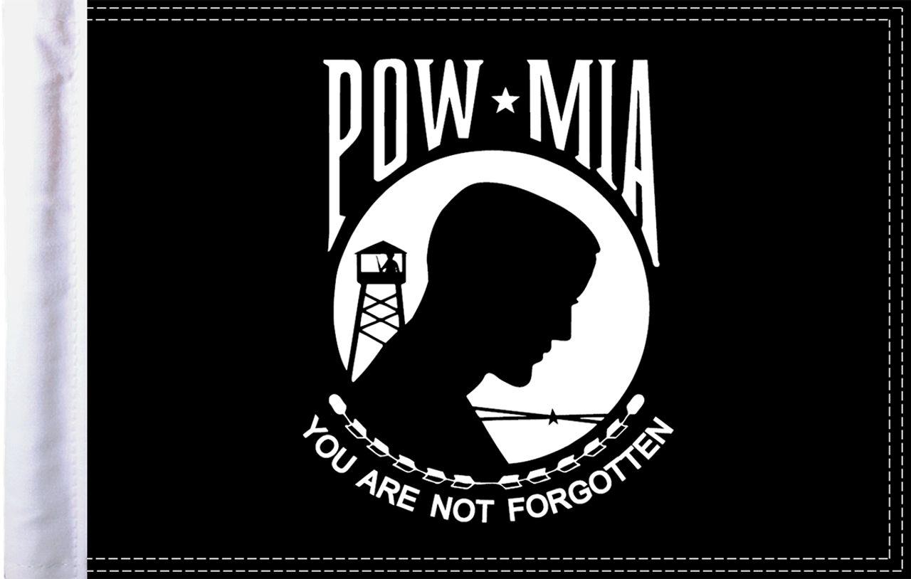 POW-MIA Flag - 10" x 15"