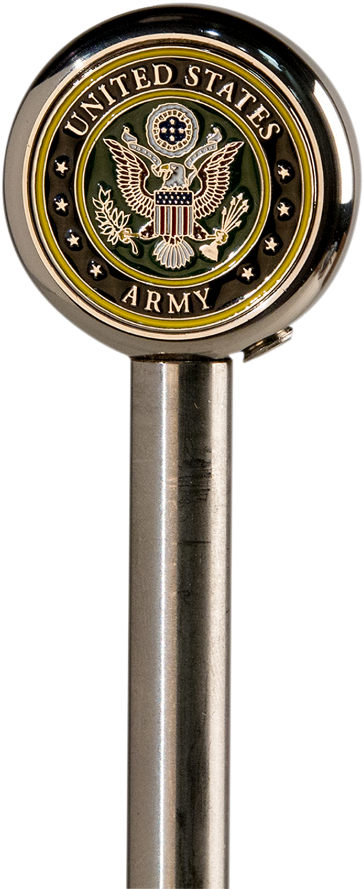 Army Crest Flag Topper - 9"
