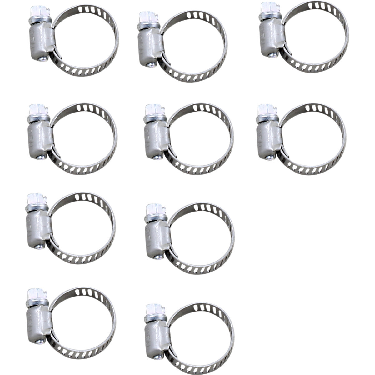 Drag Specialties - Mini Clamp - Stainless Steel - 10-Pack