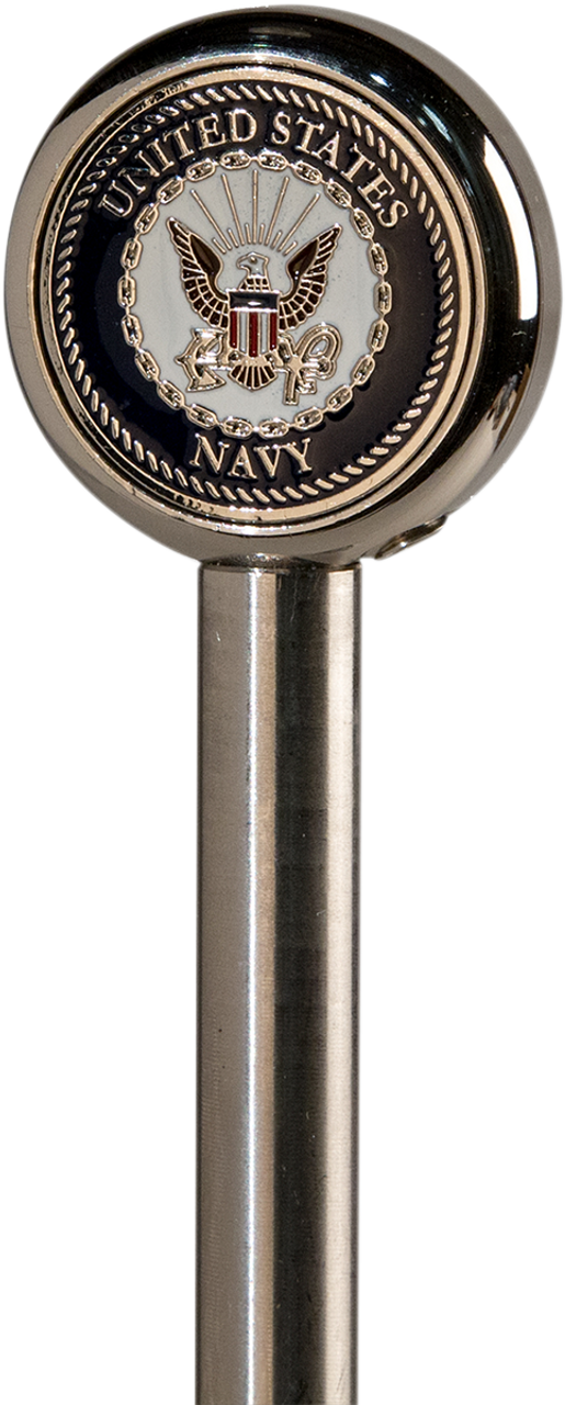 Navy Flag Topper - 9"