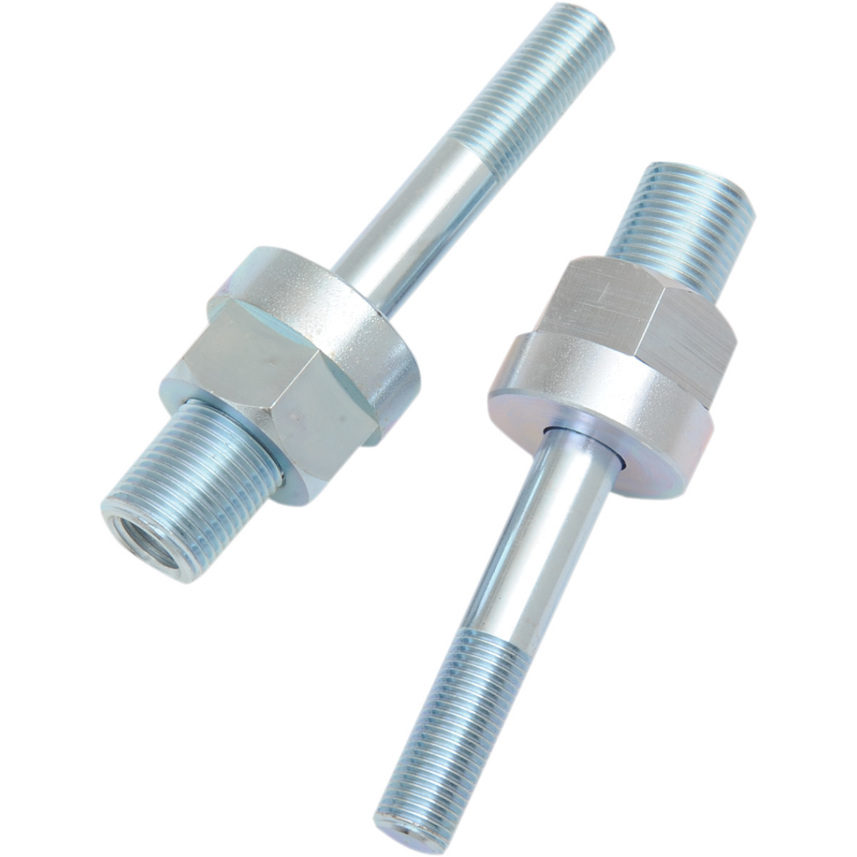 Burly Brand #B28-257 - Adjustable Shock Lowering Kit - Rear - Lowers 0"-1.25" - Silver Zinc Finish