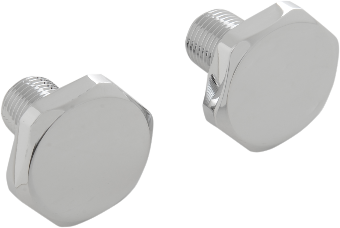 Upper Fork Tube Cap - Chrome