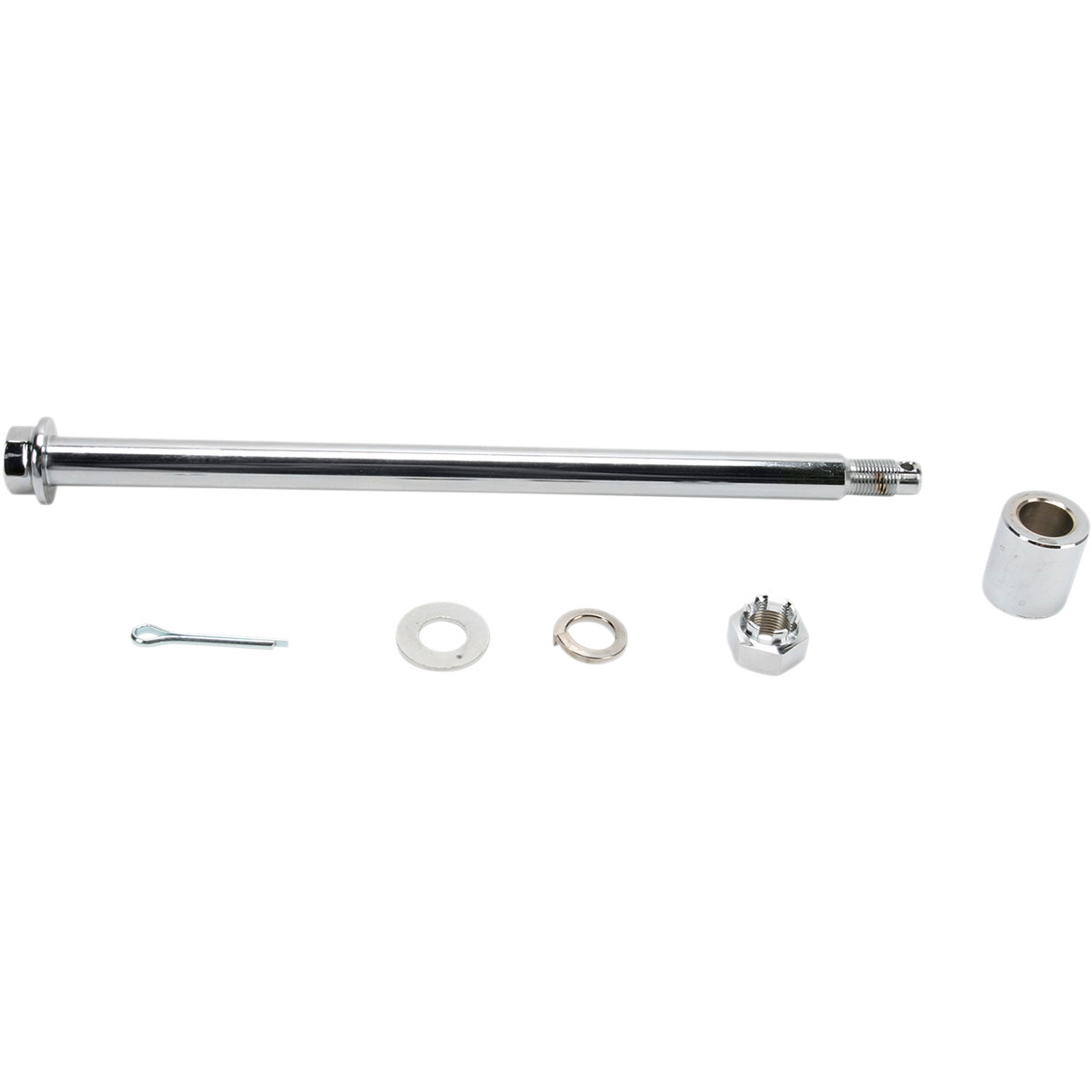 Drag Specialties - Axle Kit - Rear - Chrome - '91-'99 Dyna