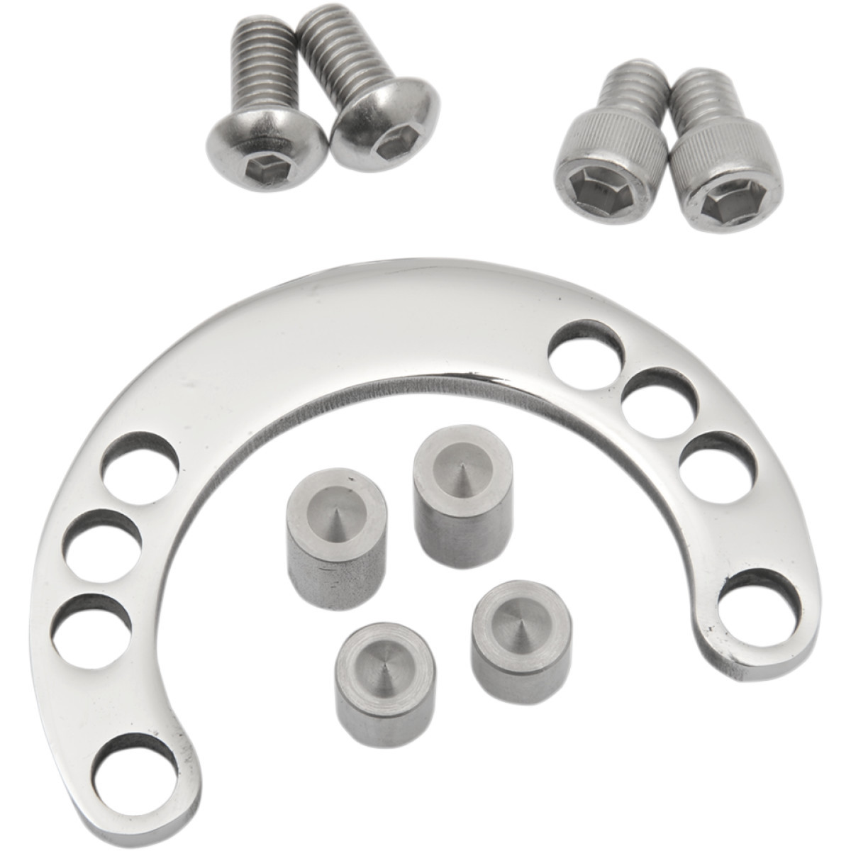 Accutronix #TFS125-P - Steering Stop - Adjustable - Chrome
