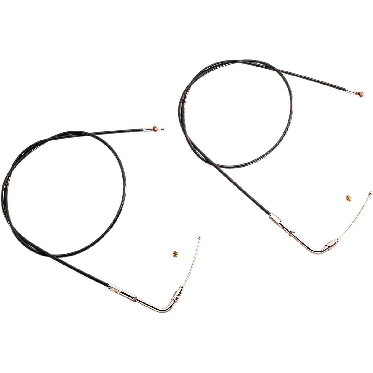 S&S Cycle #19-0440 - Black Vinyl Throttle Cable - 42" - Black