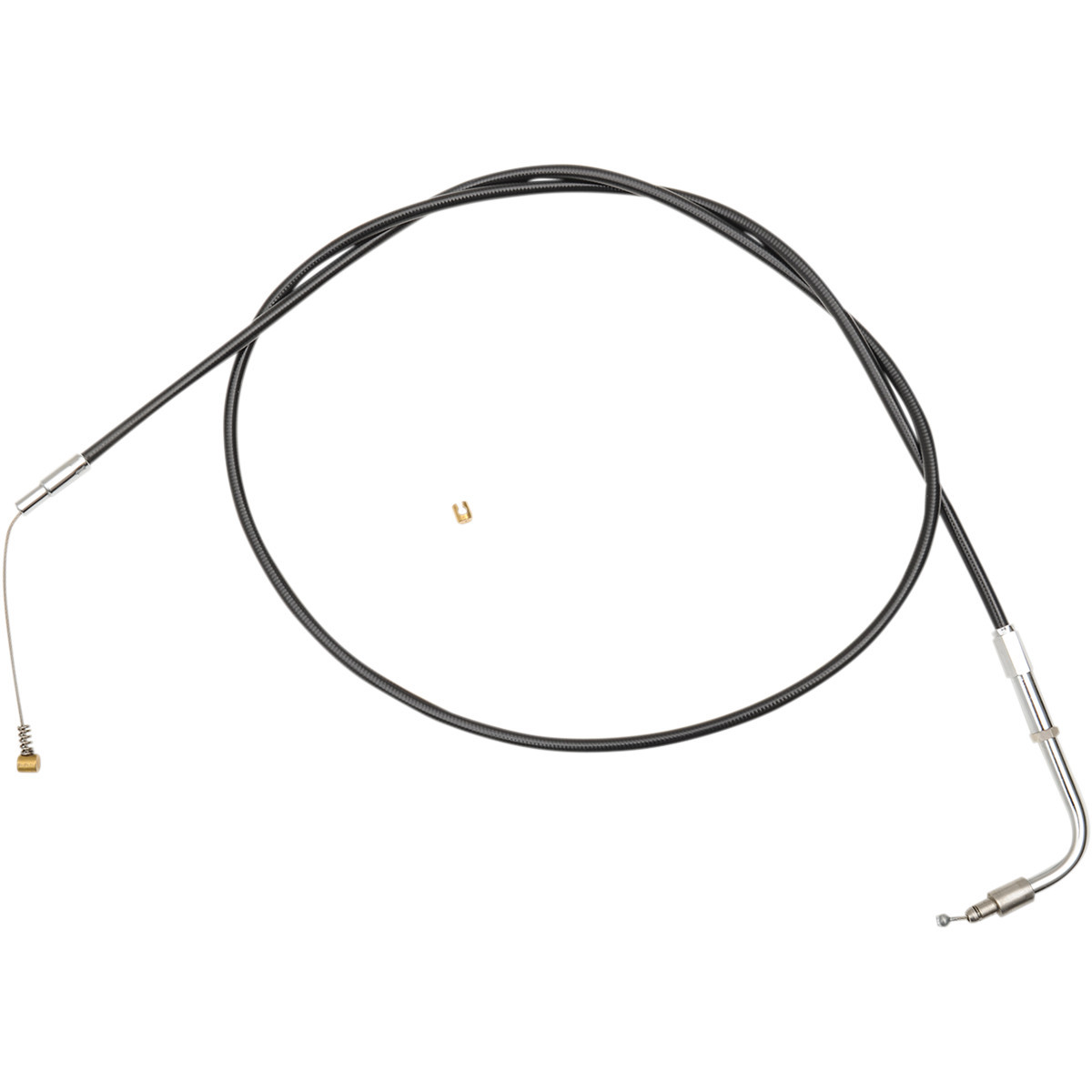 S&S Cycle #19-0465 - Black Vinyl Idle Cable - 48" - Black