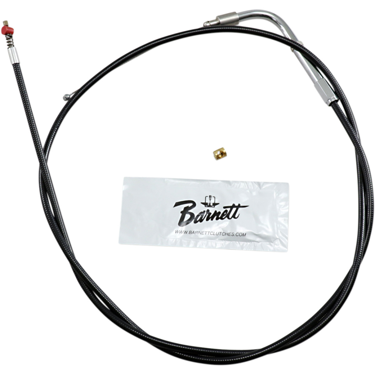 Barnett #101304001603 - Black Vinyl Idle Cable - +3" Size - 42" Length