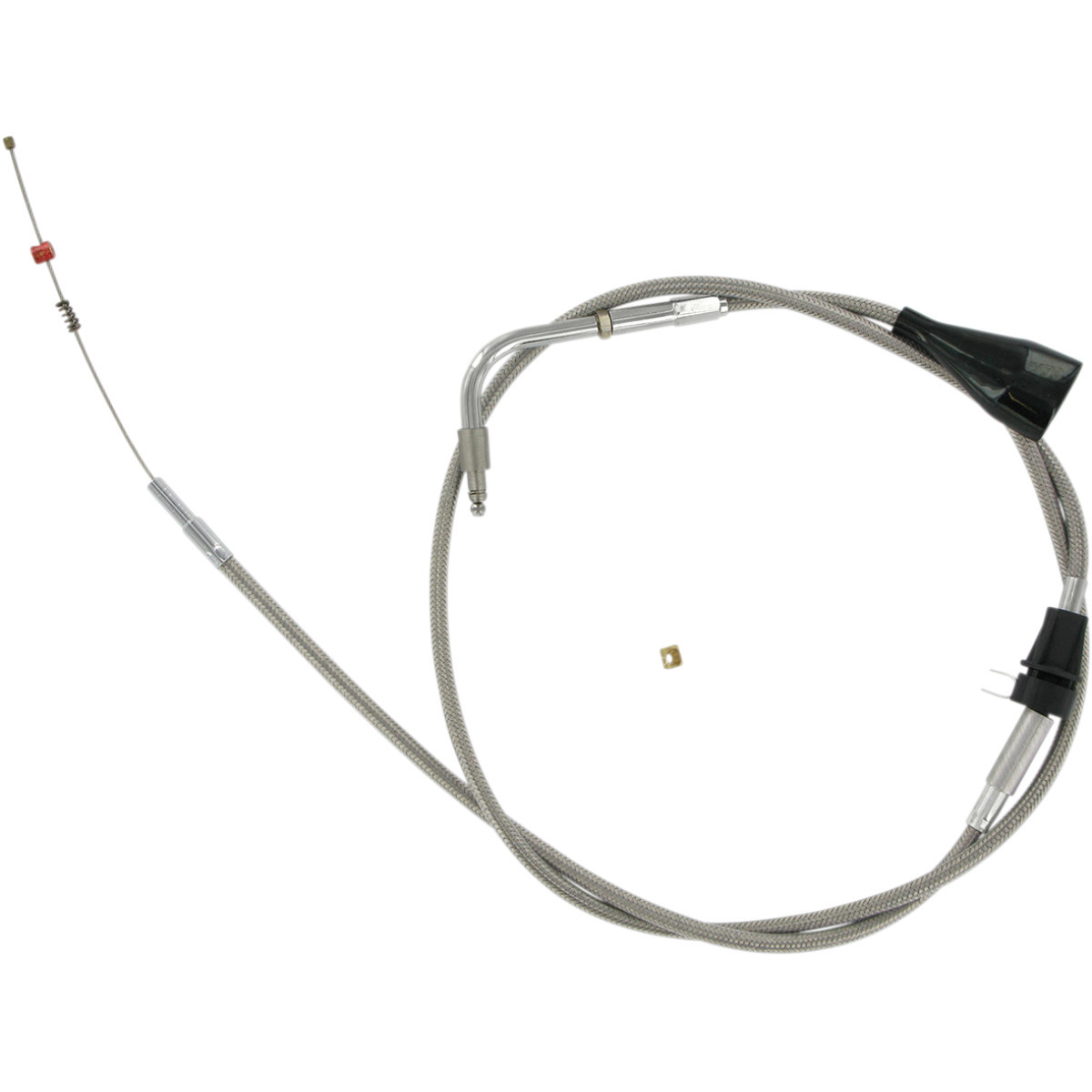 Barnett #102304100106 - Stainless Steel Idle Cable - Cruise - +6" - '02-'07 FLH