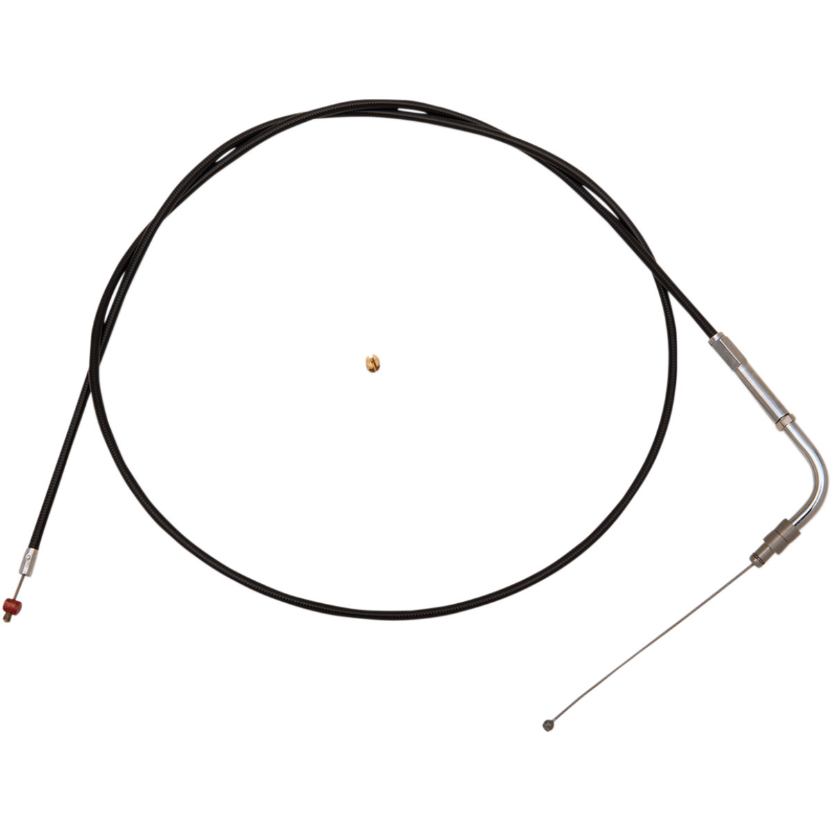 Barnett #101303001806 - Black Vinyl Throttle Cable - +6" Size - 46" Length