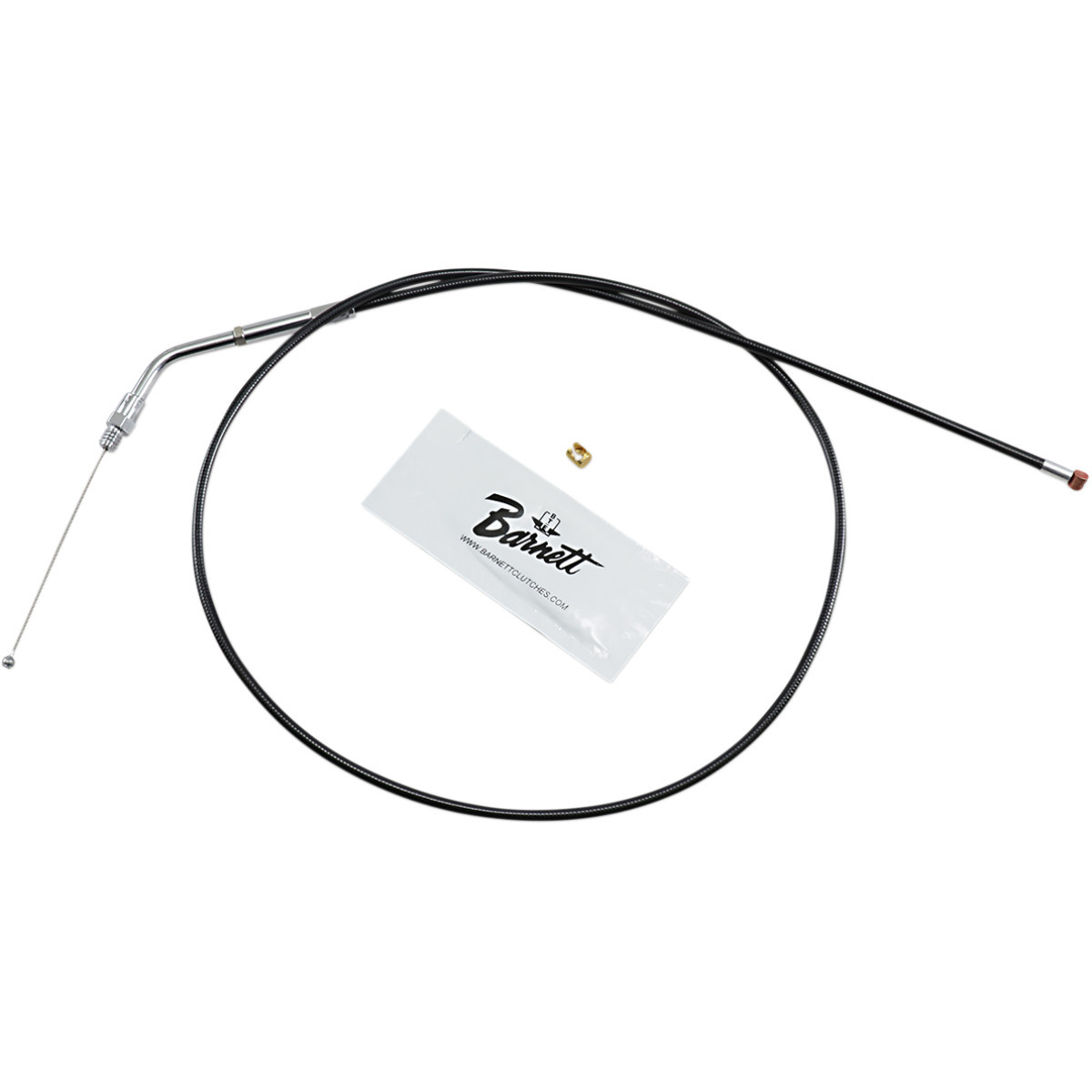 Barnett #101303002406 - Black Vinyl Throttle Cable - +6" Size - 39" Length