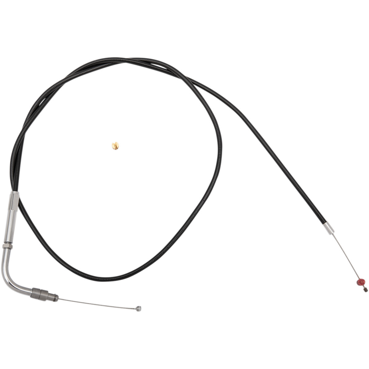 Barnett #30896+6DS - Black Vinyl Throttle Cable - +6" Size - 32" Length