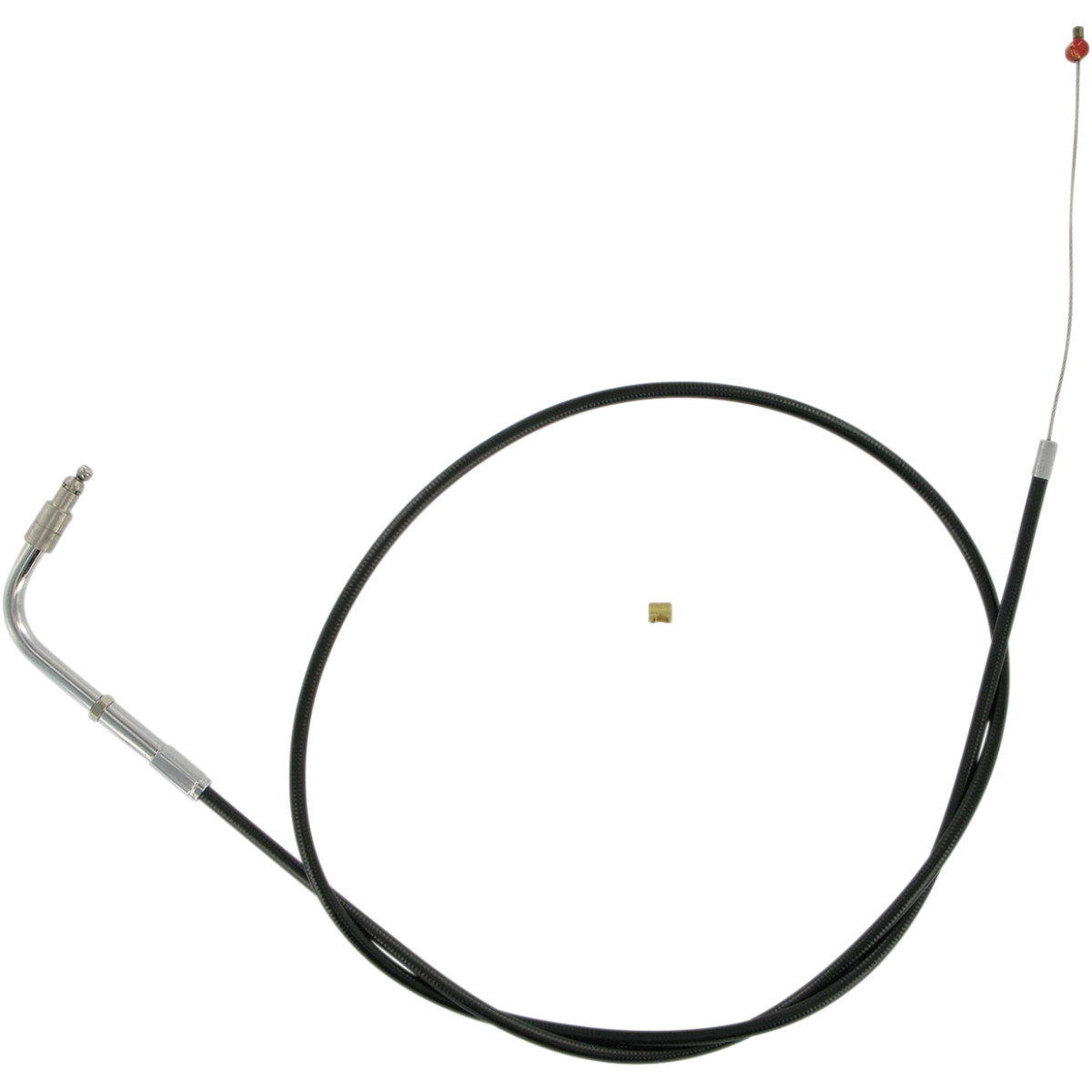 Barnett #101303002006 - Black Vinyl Throttle Cable - +6" Size - 49-1/2" Length
