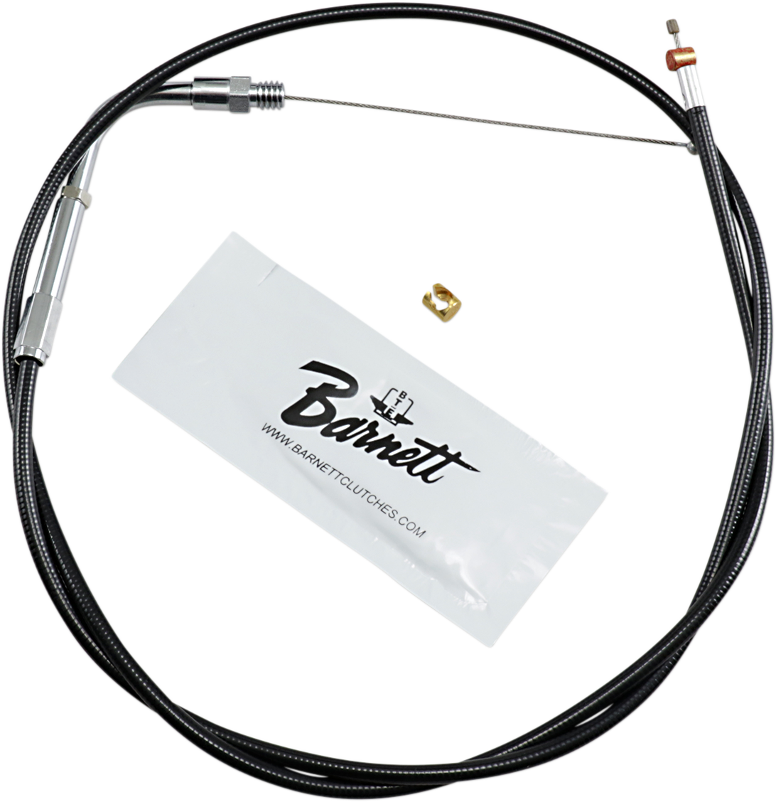 Throttle Cable - +6" - Black