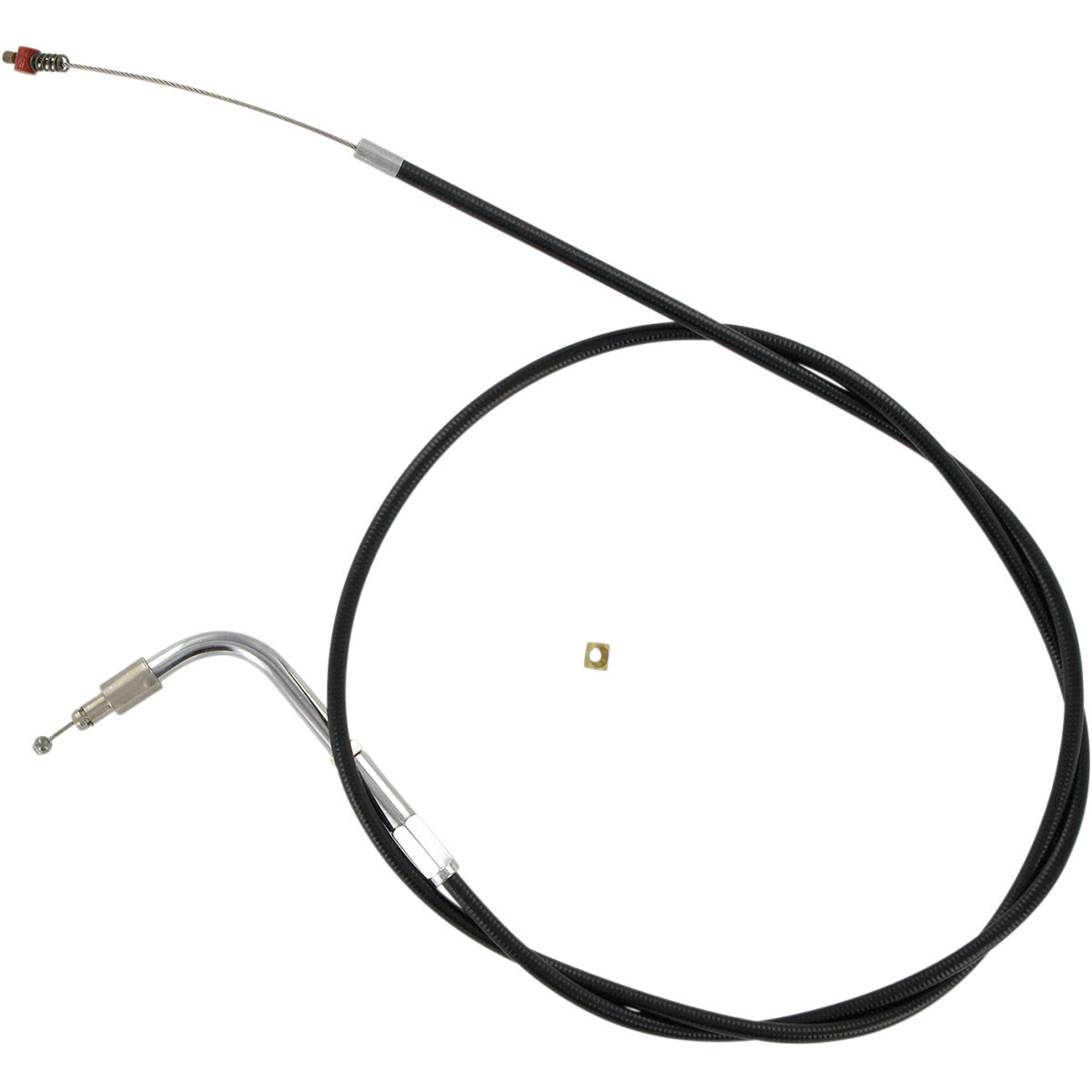 Barnett #101303001506 - Black Vinyl Throttle Cable - +6" Size - 38" Length