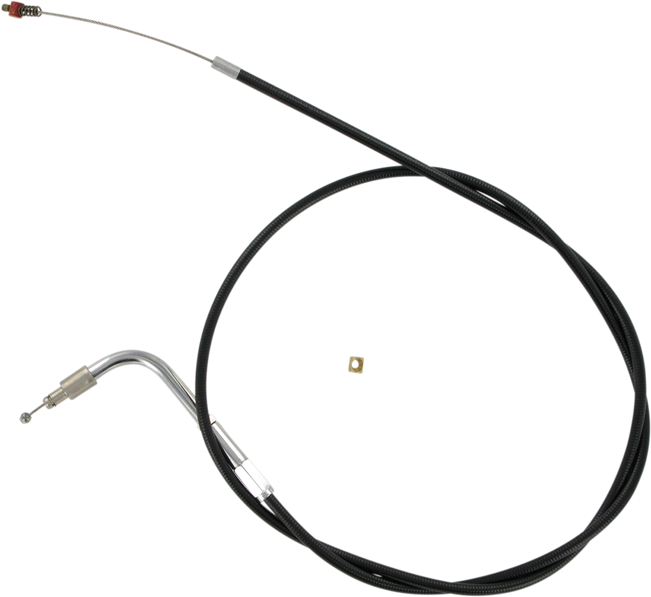 Throttle Cable - +6" - Black
