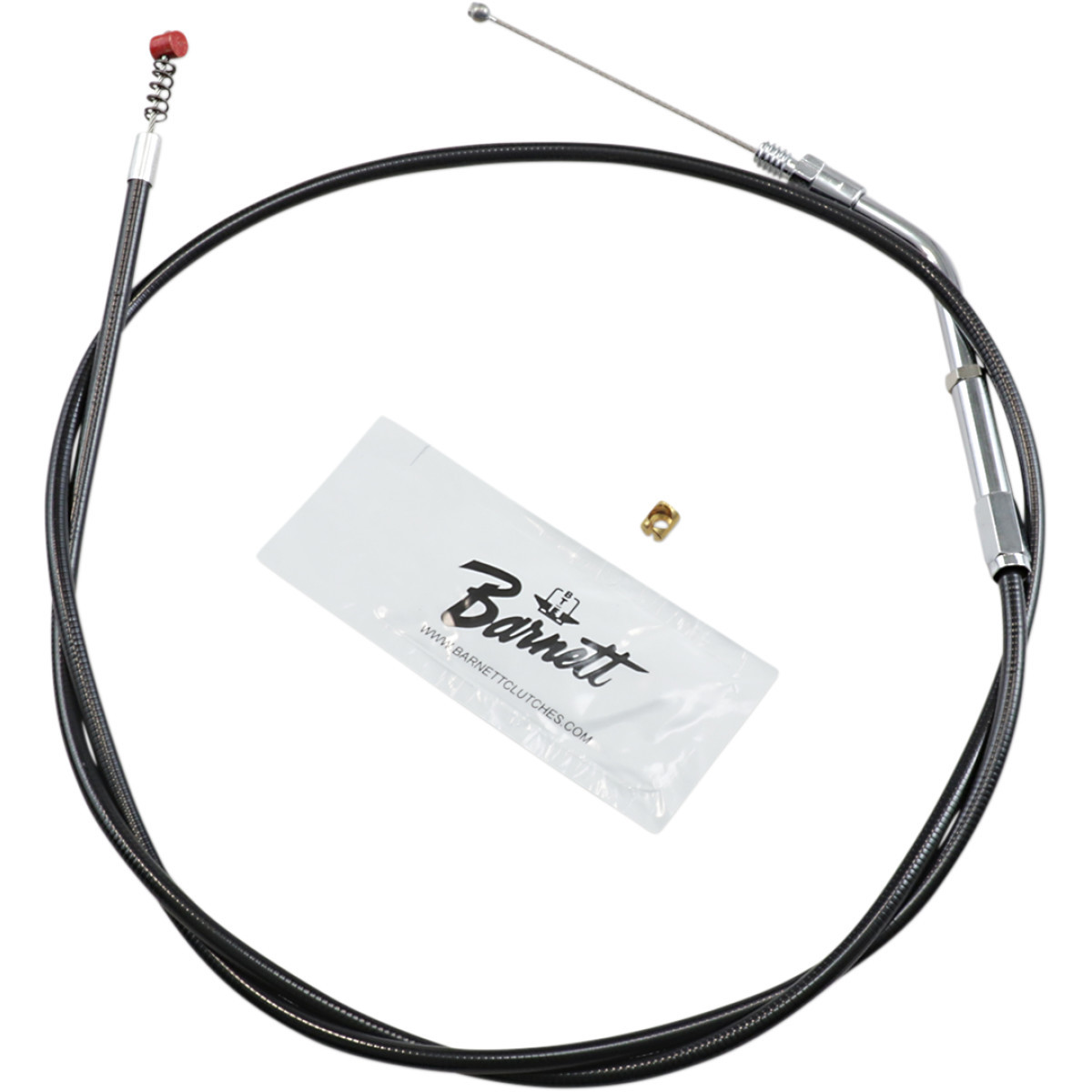 Barnett #101304002406 - Black Vinyl Idle Cable - +6" Size - 39" Length