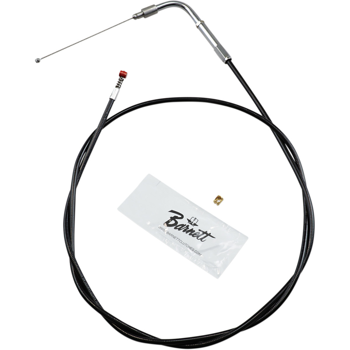 Barnett #101304000906 - Black Vinyl Idle Cable - +6" Size - 48" Length