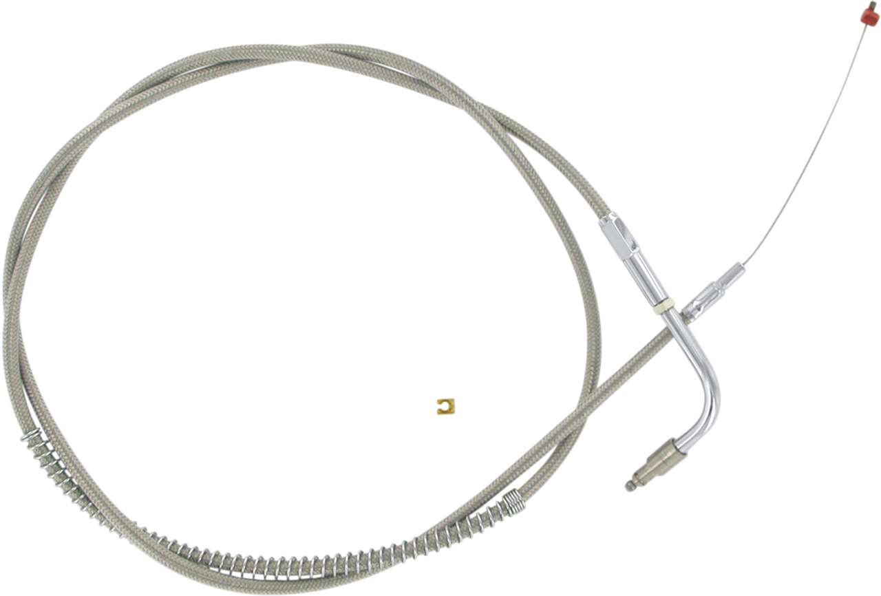 Throttle Cable - +6" - Stainless Steel