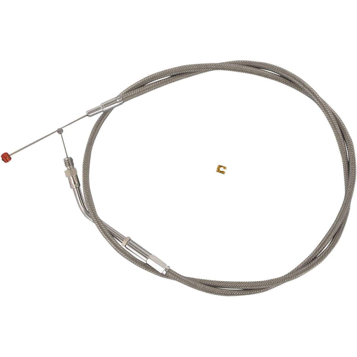 Barnett #102303002406 - Stainless Steel Throttle Cable - +6" - '81-'89