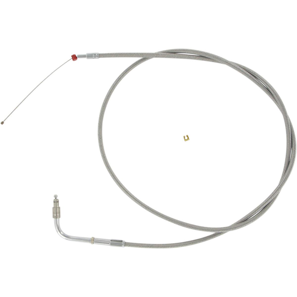 Barnett #102303000906 - Stainless Steel Throttle Cable - +6" - '96-'07 Touring
