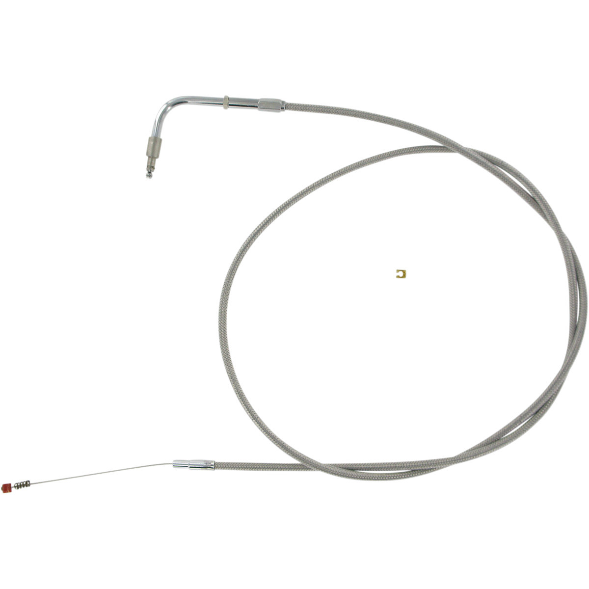 Barnett #102304000906 - Stainless Steel Idle Cable - +6" - '96-'01 Touring