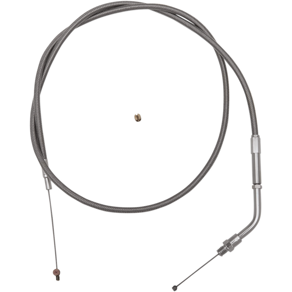 Barnett #102303000506 - Stainless Steel Throttle Cable - +6" - '88-'95 Sportster