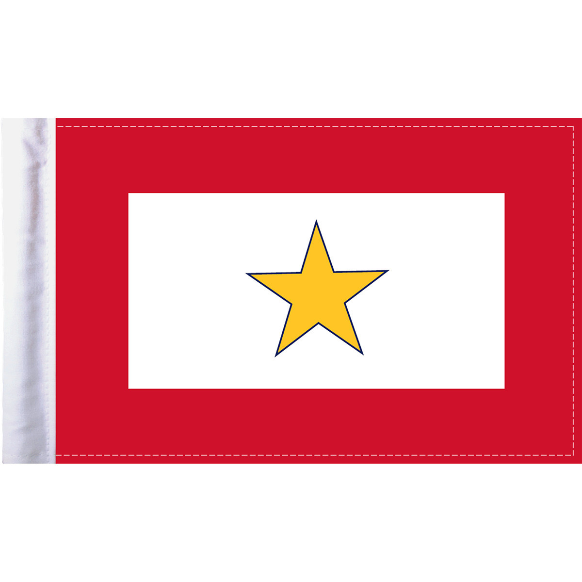 PRO PAD #FLG-GS - Gold Star Flag - 6" x 9"