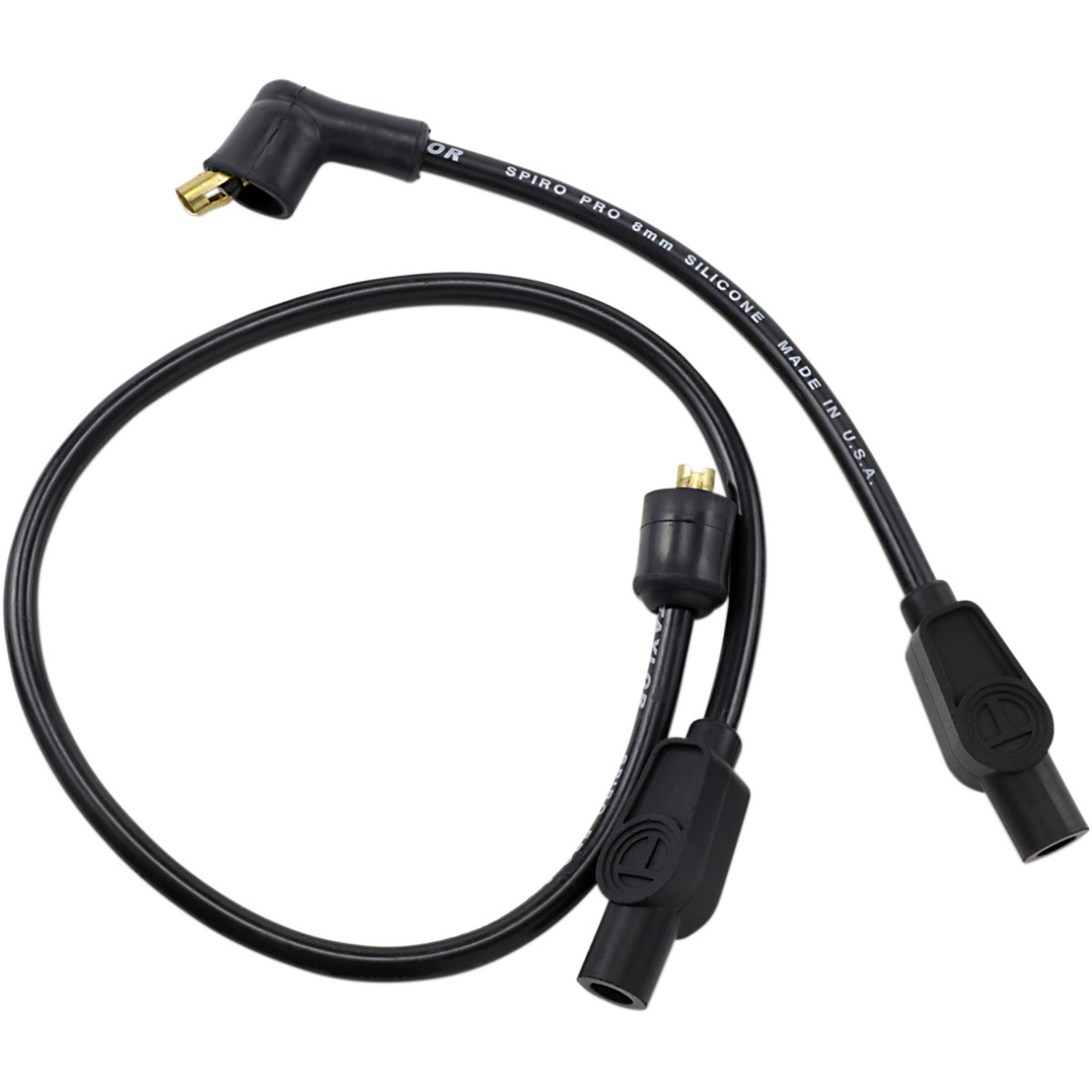 Sumax #S77033 - Spark Plug Wire - 8 mm - Black - FLT/XL