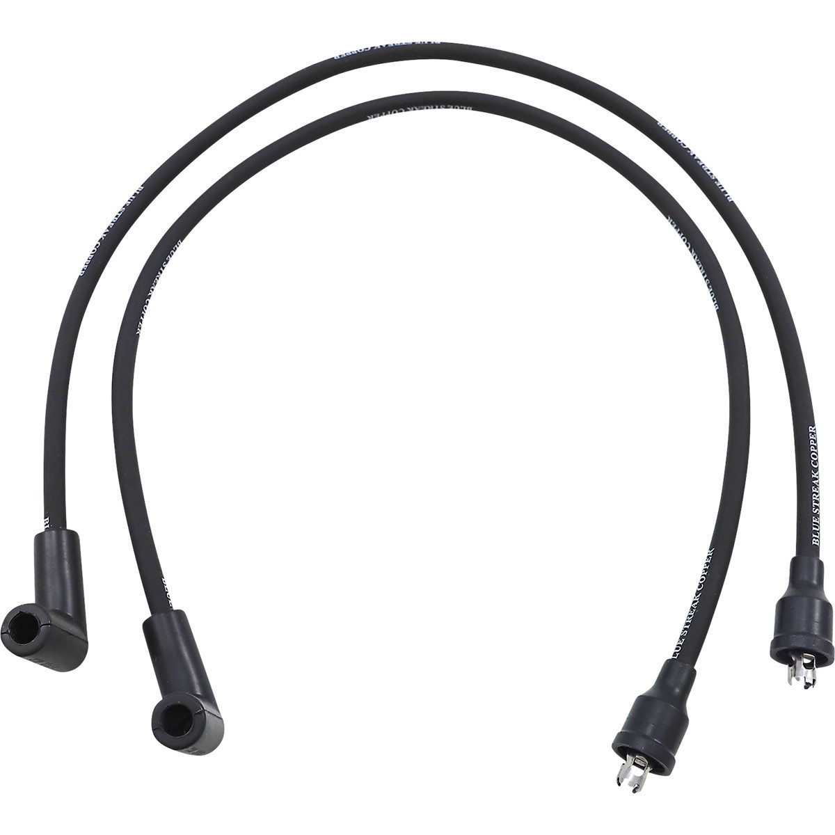 Blue Streak #MC-SPW1 - Copper Core 8mm Spark Plug Wire Set - '58-'69 XL W/Mag