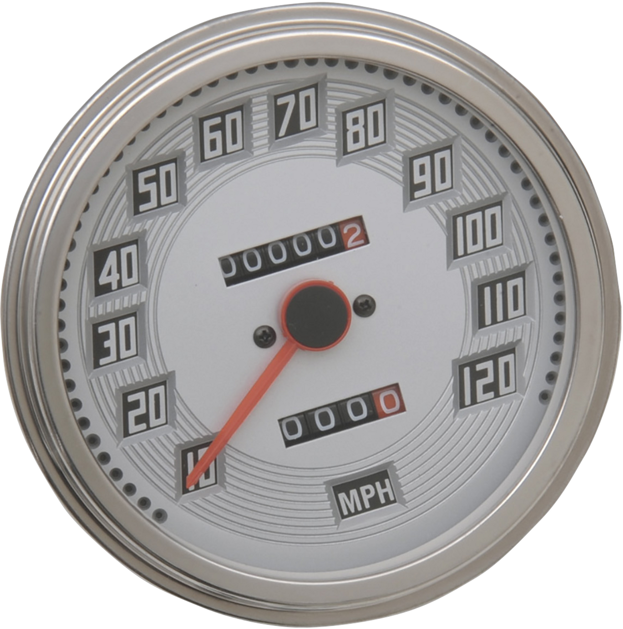 FL-Style 2240:60 Speedometer - Billet-Look Face