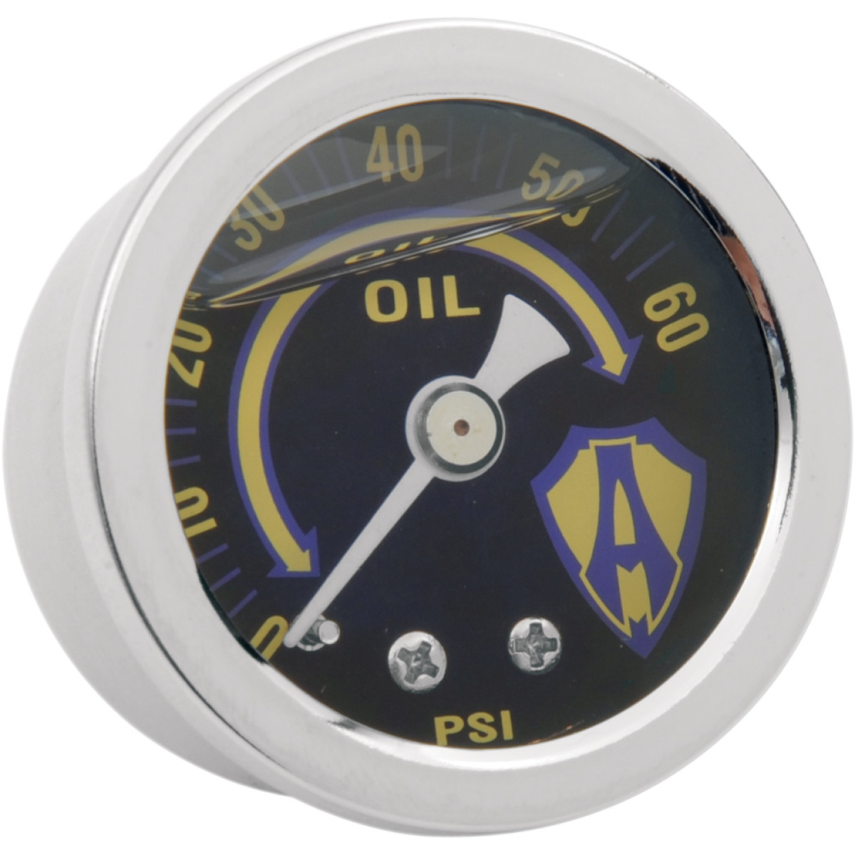 Arlen Ness #15-655 - Oil Pressure Gauge Kit - Replacement - Chrome