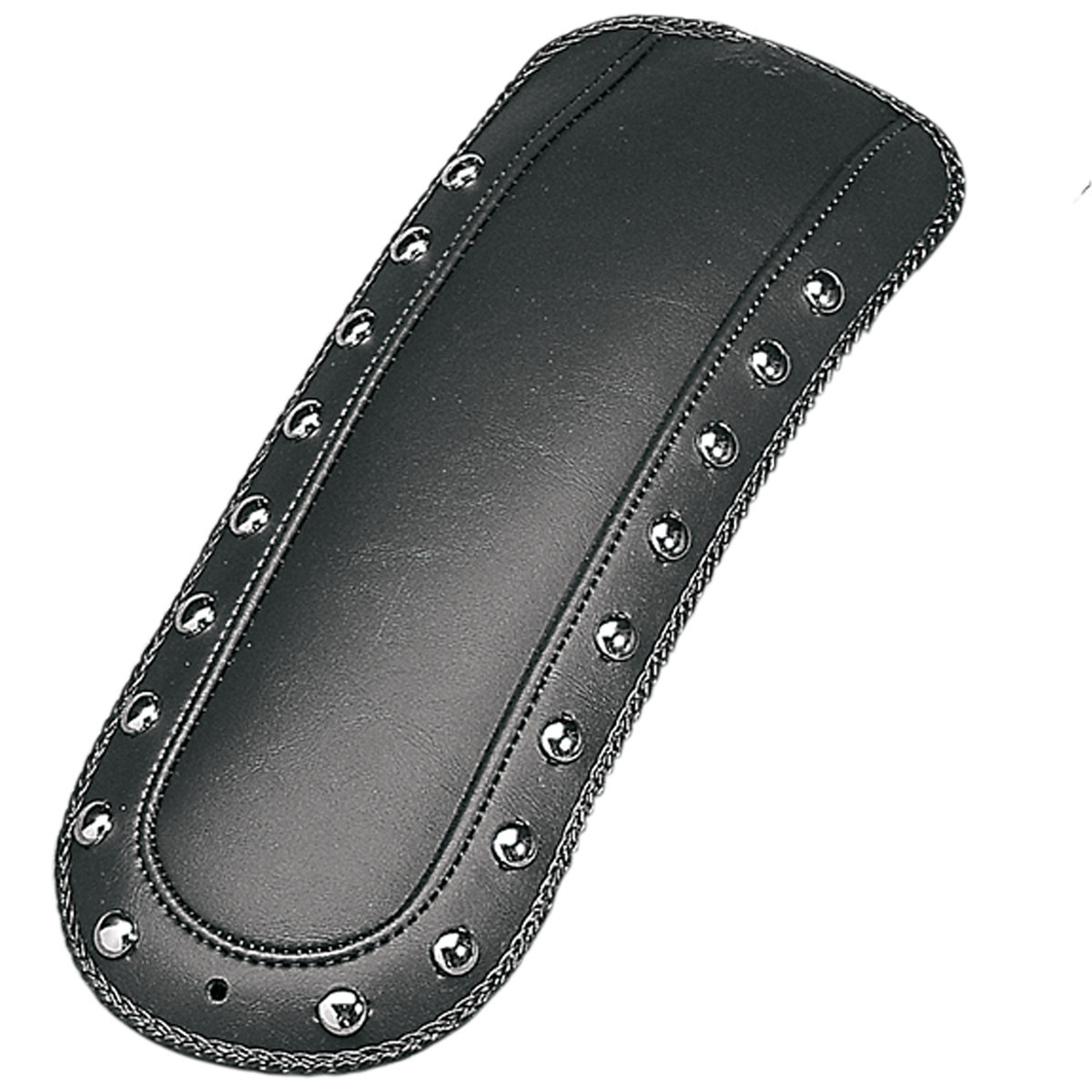 Mustang #78026 - Fender Bib - Smooth Chrome-Studded - Black - HD Softail/FXR