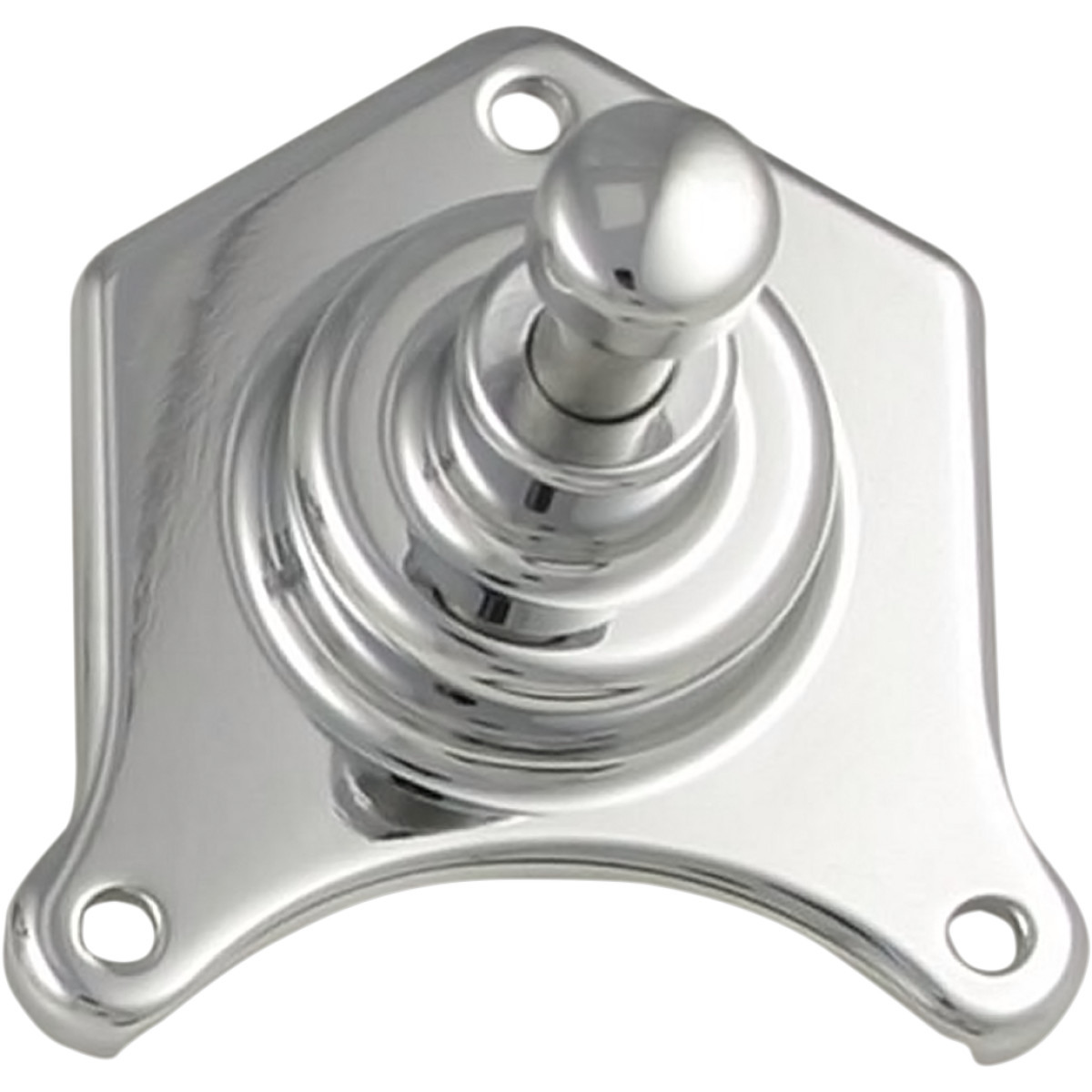 Custom Cycle Engineering #SHS9905-1 - End Cover - Solenoid /Starter Button - Harley Davidson