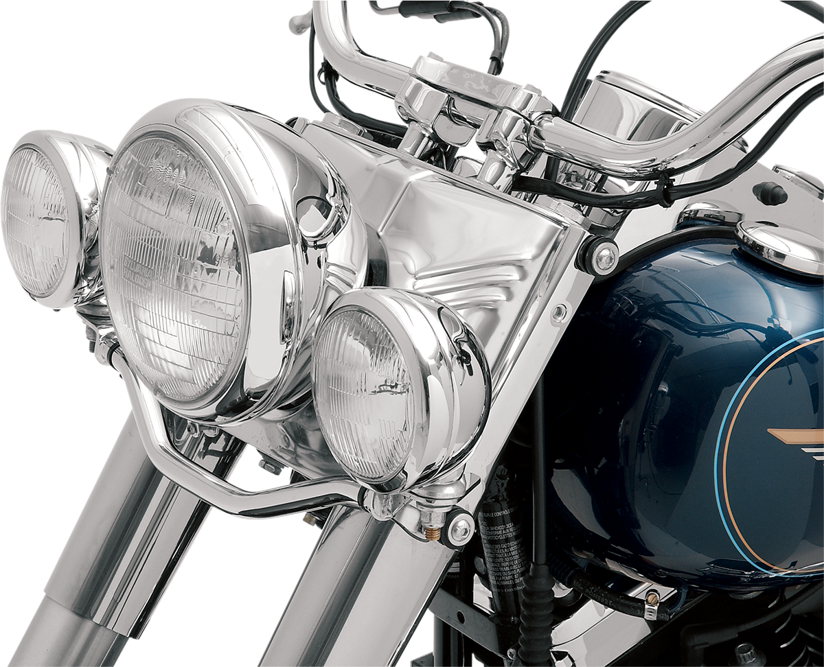 Drag Specialties Spotlight Mount - Chrome - '86-'99 FLST