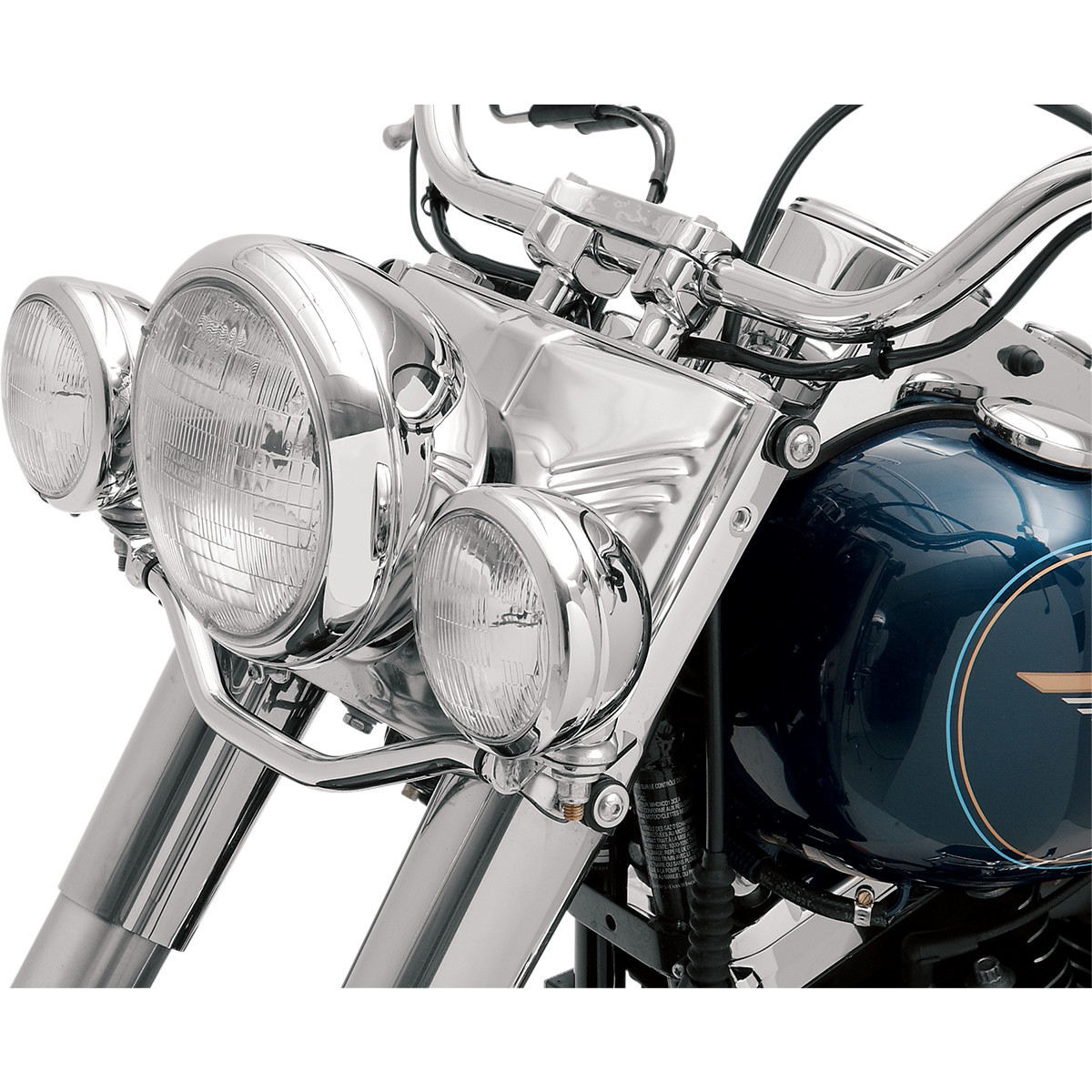 Drag Specialties - Spotlight Mount - Chrome - '86-'99 FLST