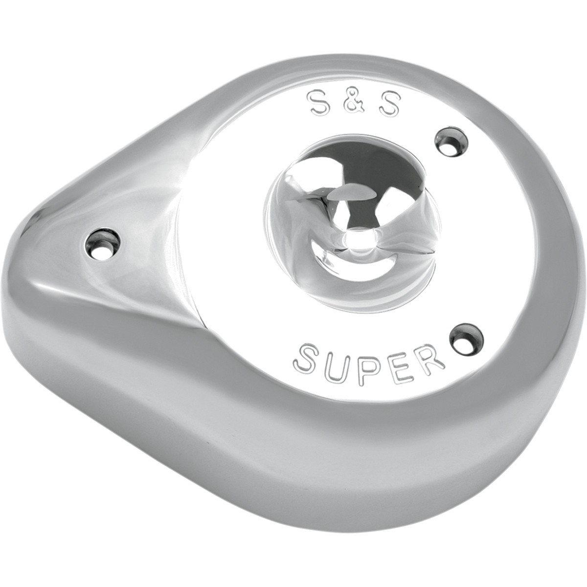 S&S Cycle #17-0403 - Teardrop Air Cleaner Kit - Chrome