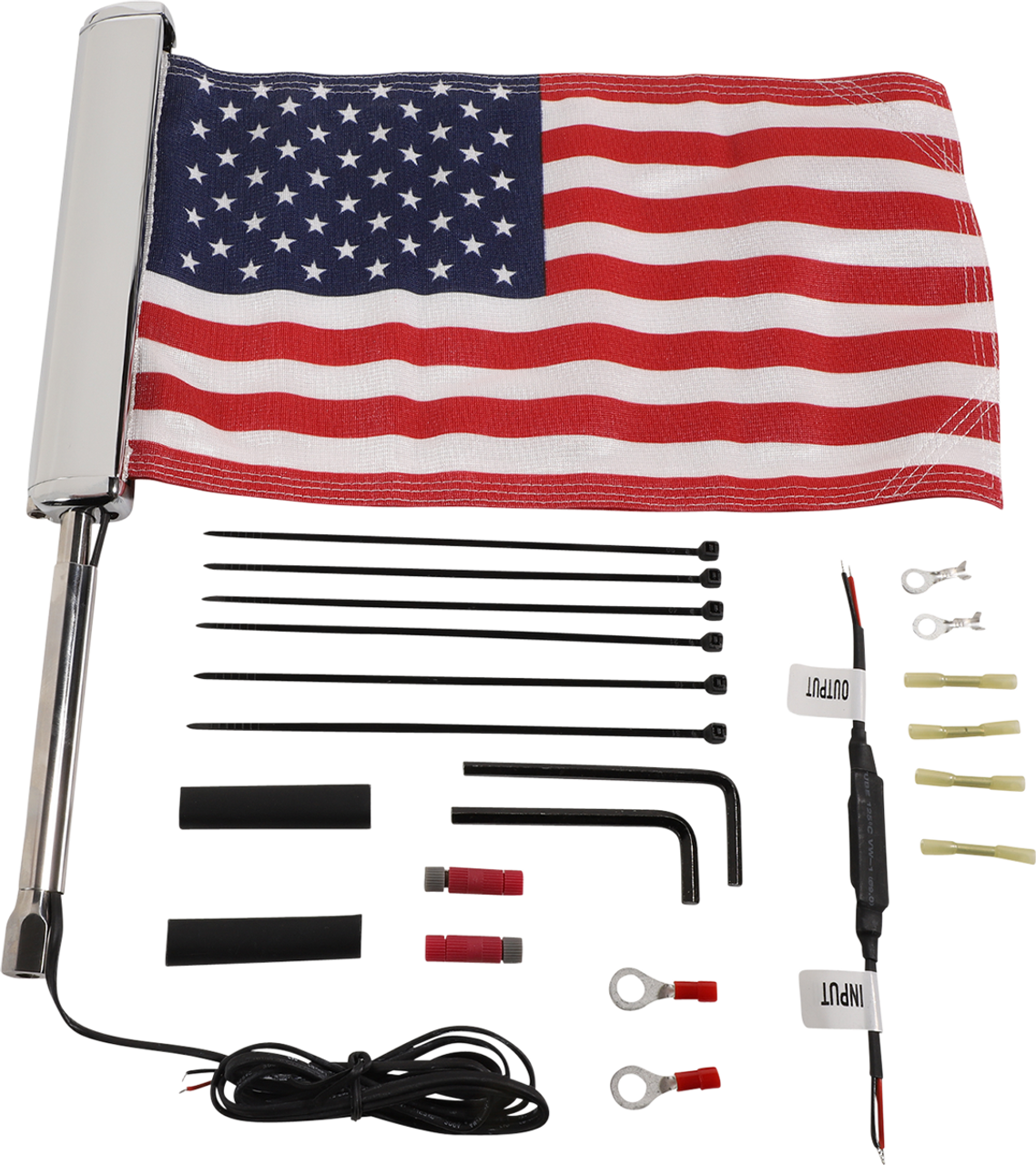 U.S. Flag - LED Flagpole