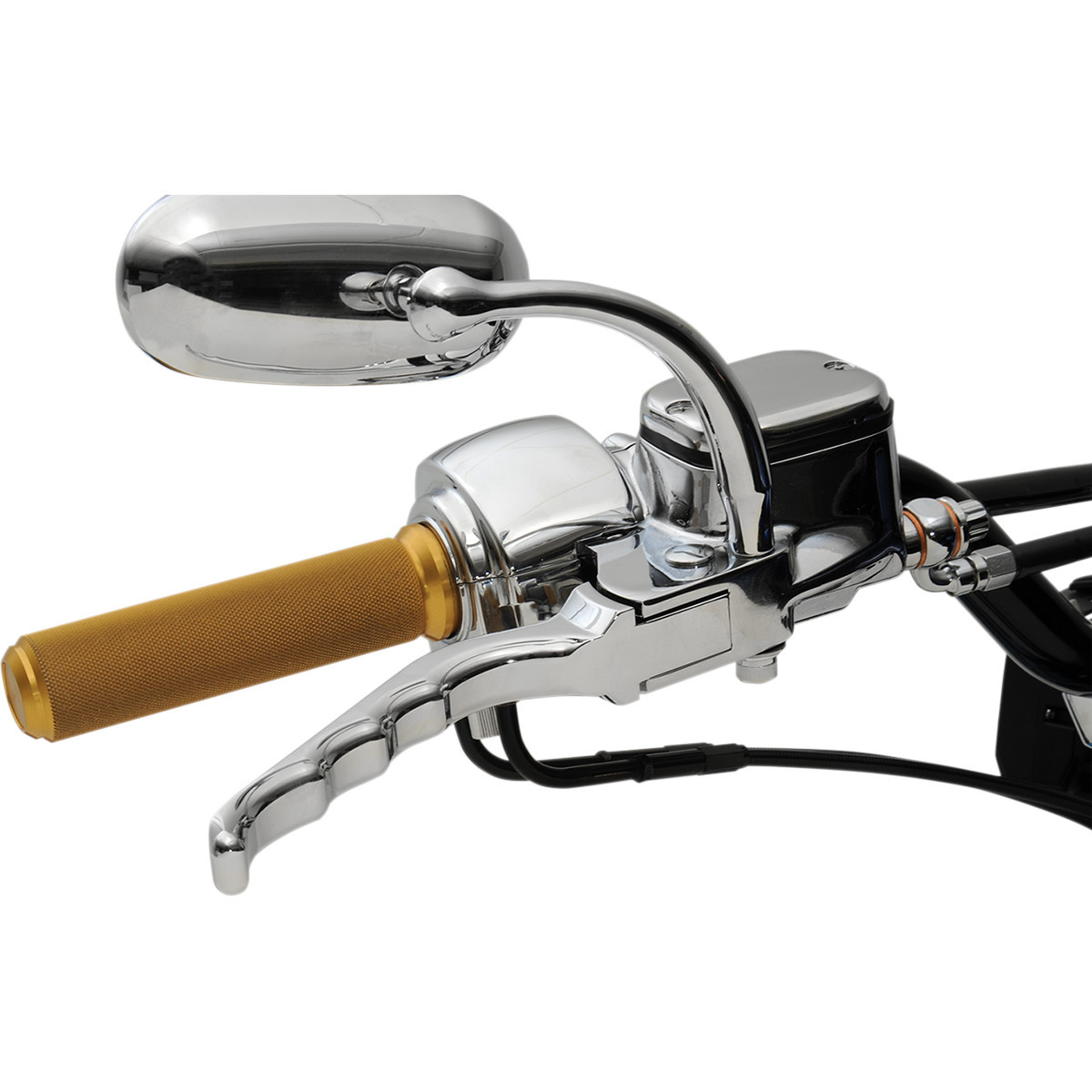 Joker Machine #03-29 - Billet Aluminum Brake Lever - Grooved
