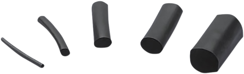 Drag Specialties Shrink Tube .500" to .250" - 5' - Black