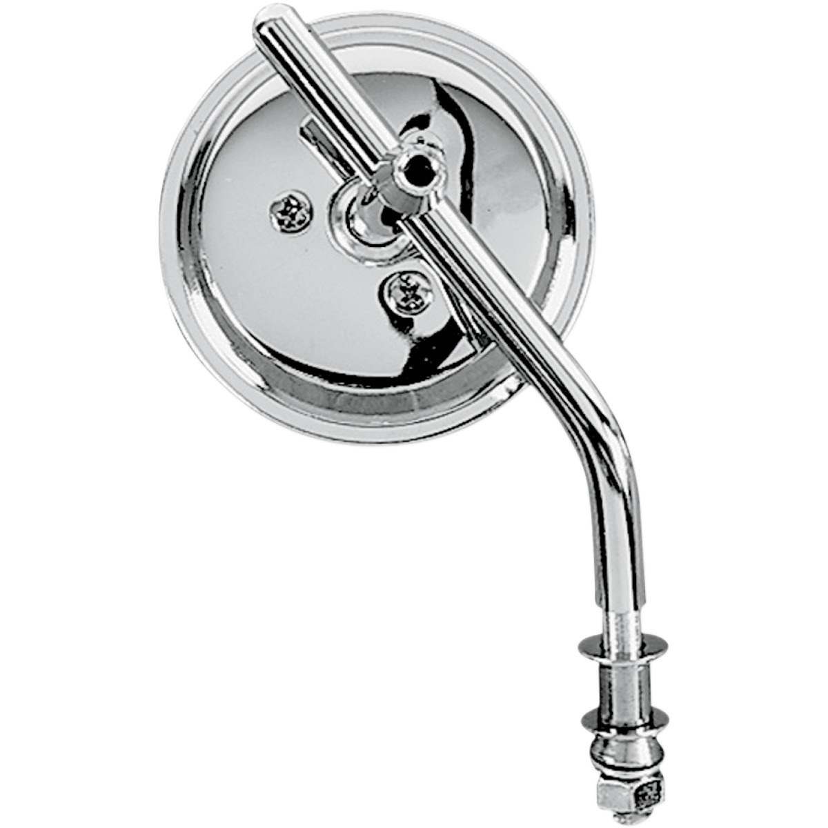 Drag Specialties - Mirror - Custom - Side View - Round - Chrome - Left/Right - 3" - Each