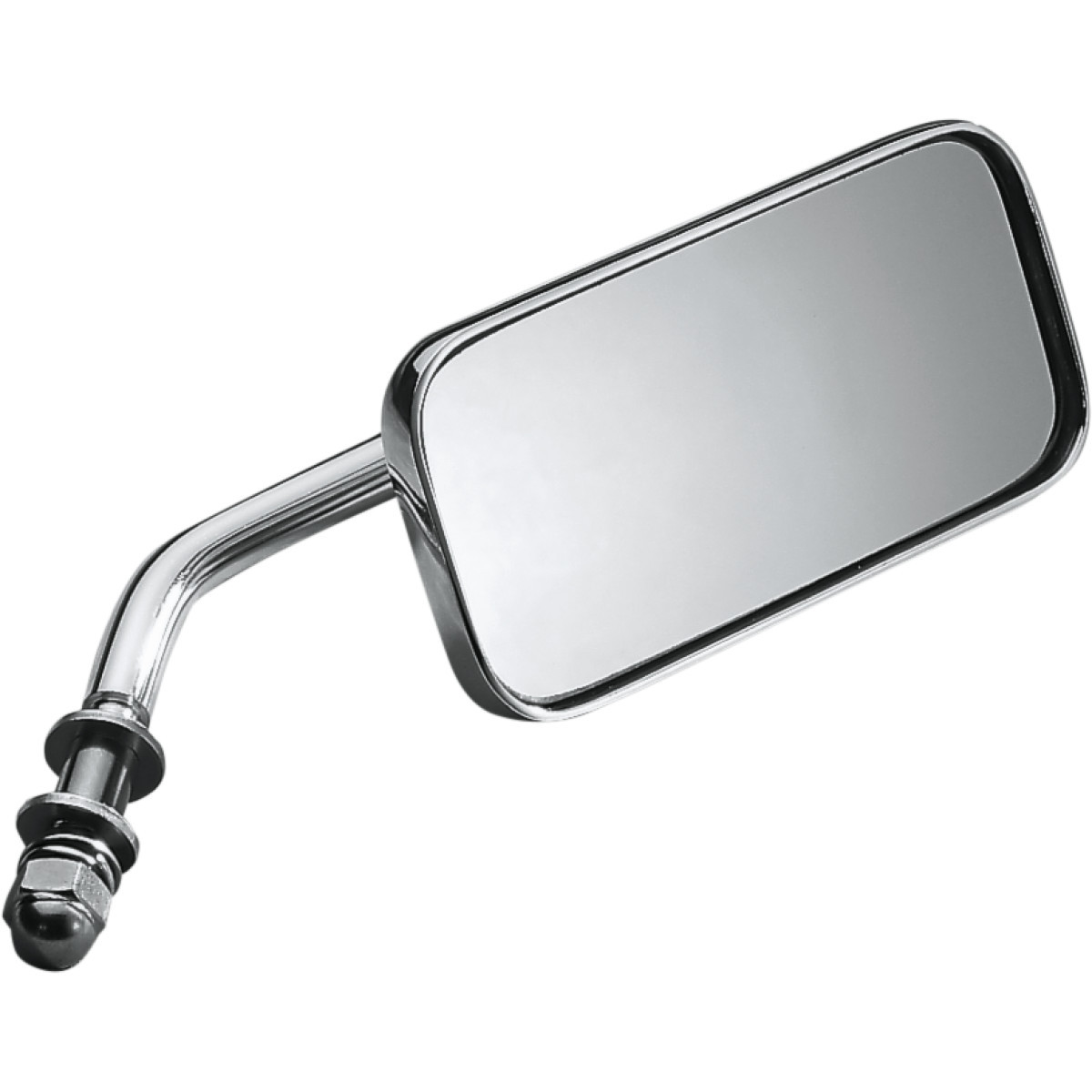 Drag Specialties - Mirror - Side View - Rectangle - Chrome - Each