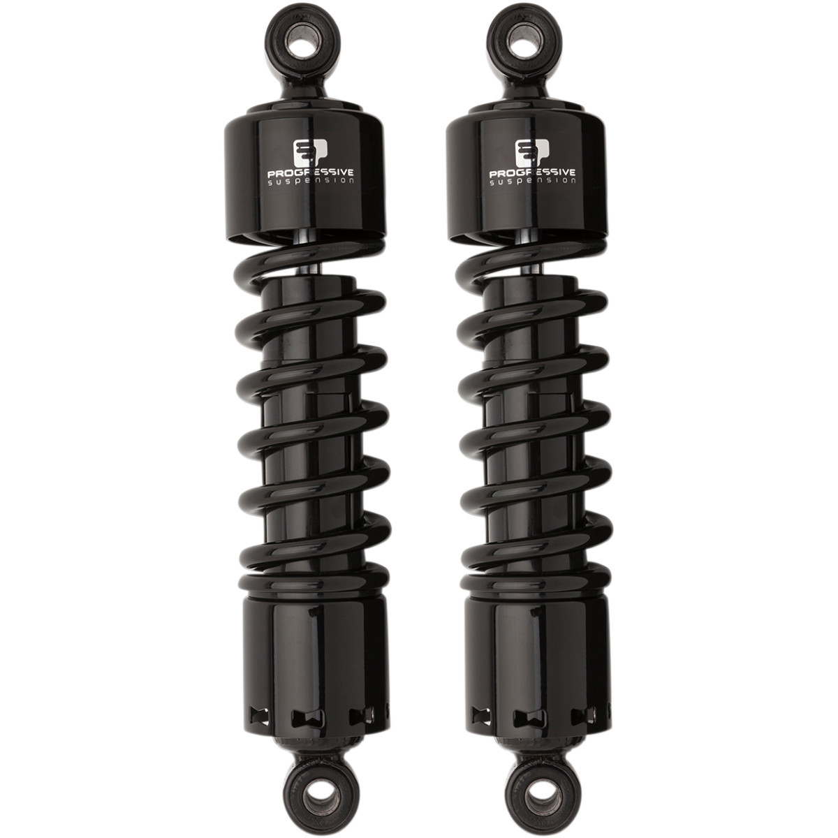 Progressive Suspension #412-4036B - 412 Series Shock - 12" - Heavy Duty - Black - Dyna