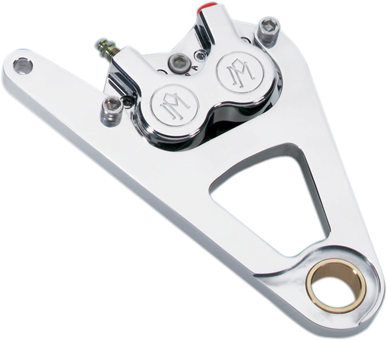 Single Disc Caliper - Front - Chrome - Springer 88-99