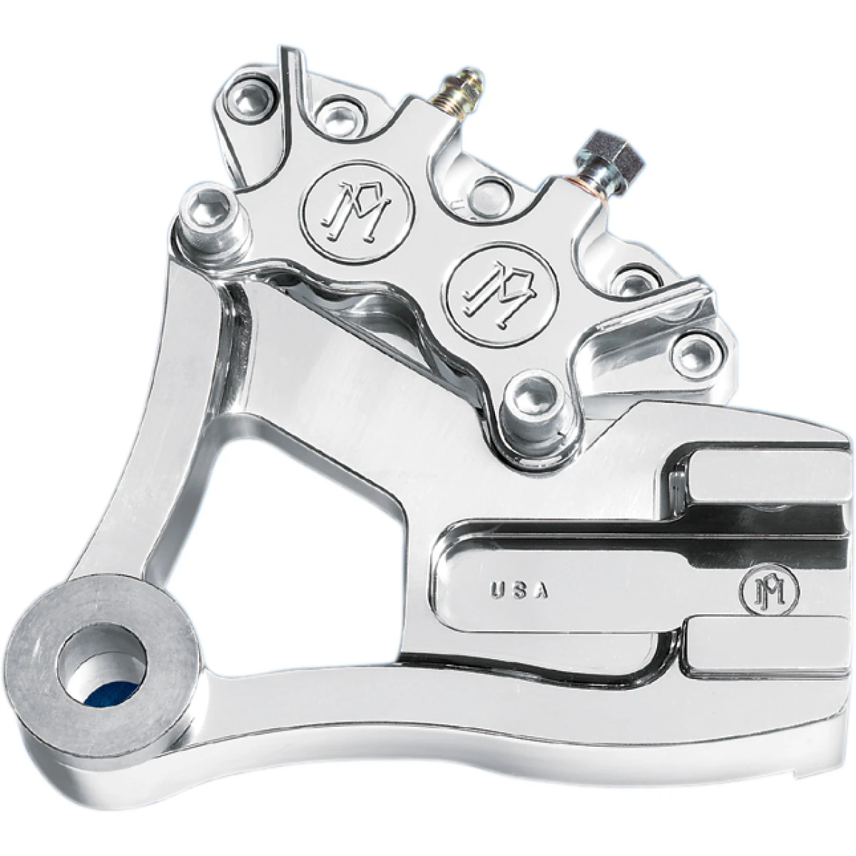 Performance Machine (PM) #1279-0052-CH - Caliper - Rear - Chrome - 91-99 FXDB/C/L