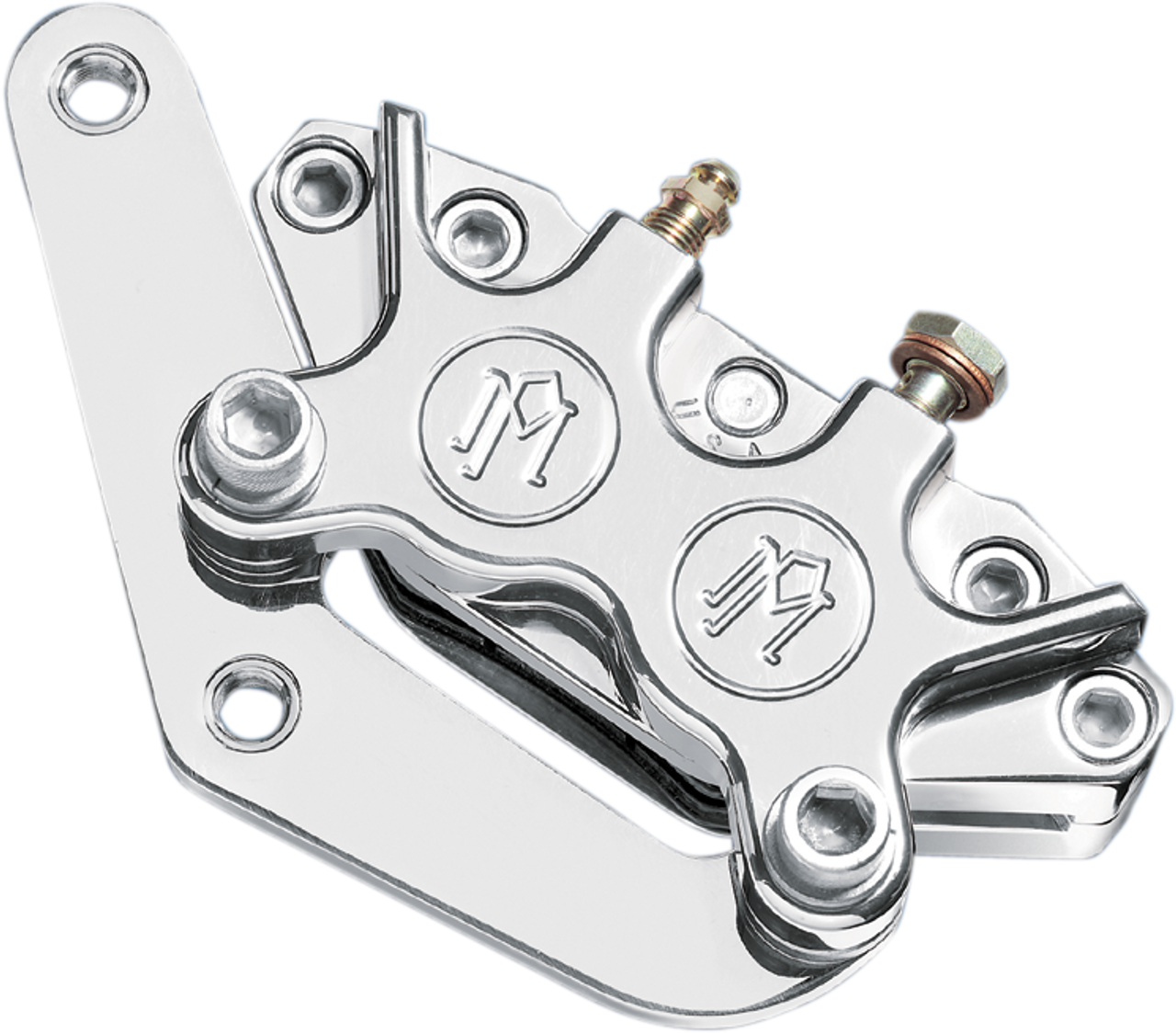 Single Disc Caliper - Front - Polished 84-99