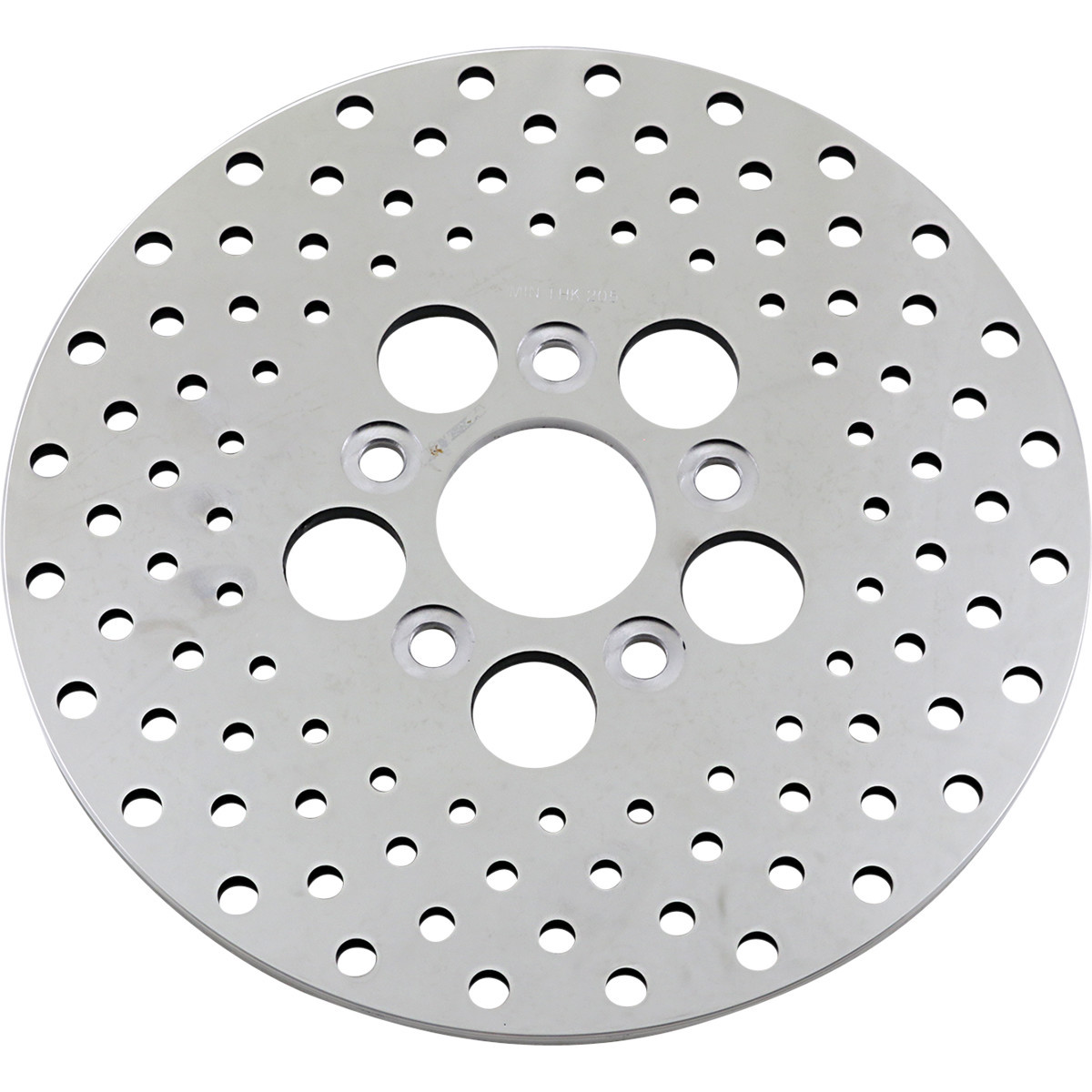 Drag Specialties - Polished Stainless Steel Rotor - 10"