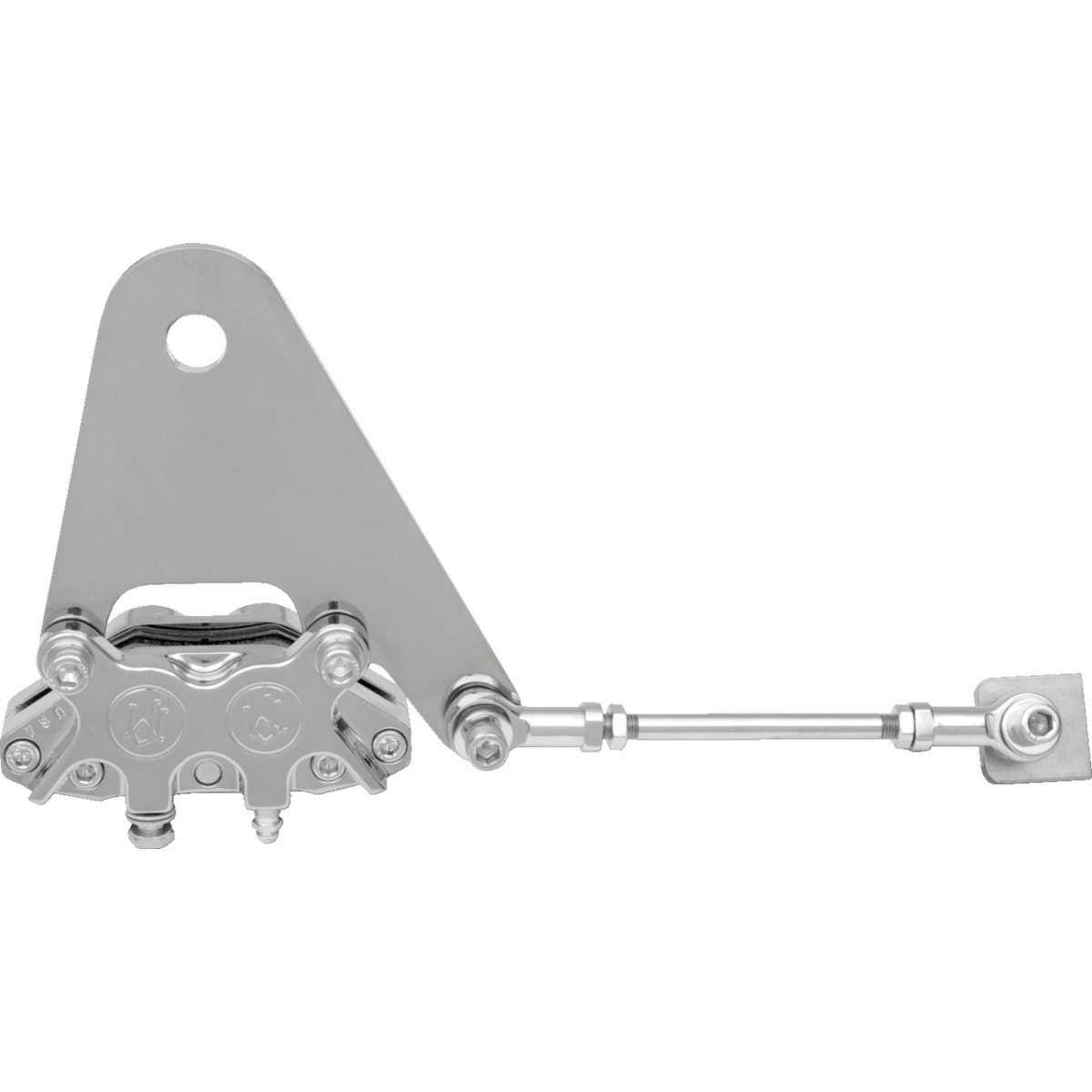 Performance Machine (PM) #1272-0052-CH - Caliper - Rear - Chrome - Rigid Frame 11.5"